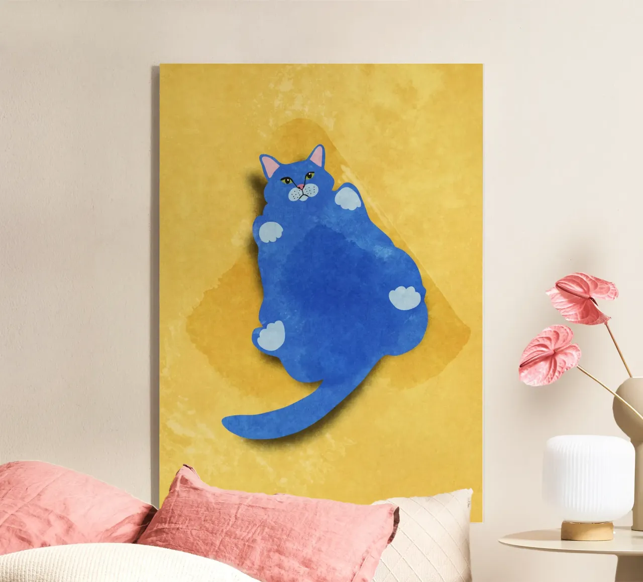 Fat Cat acrylic glass by Raissa Oltmanns