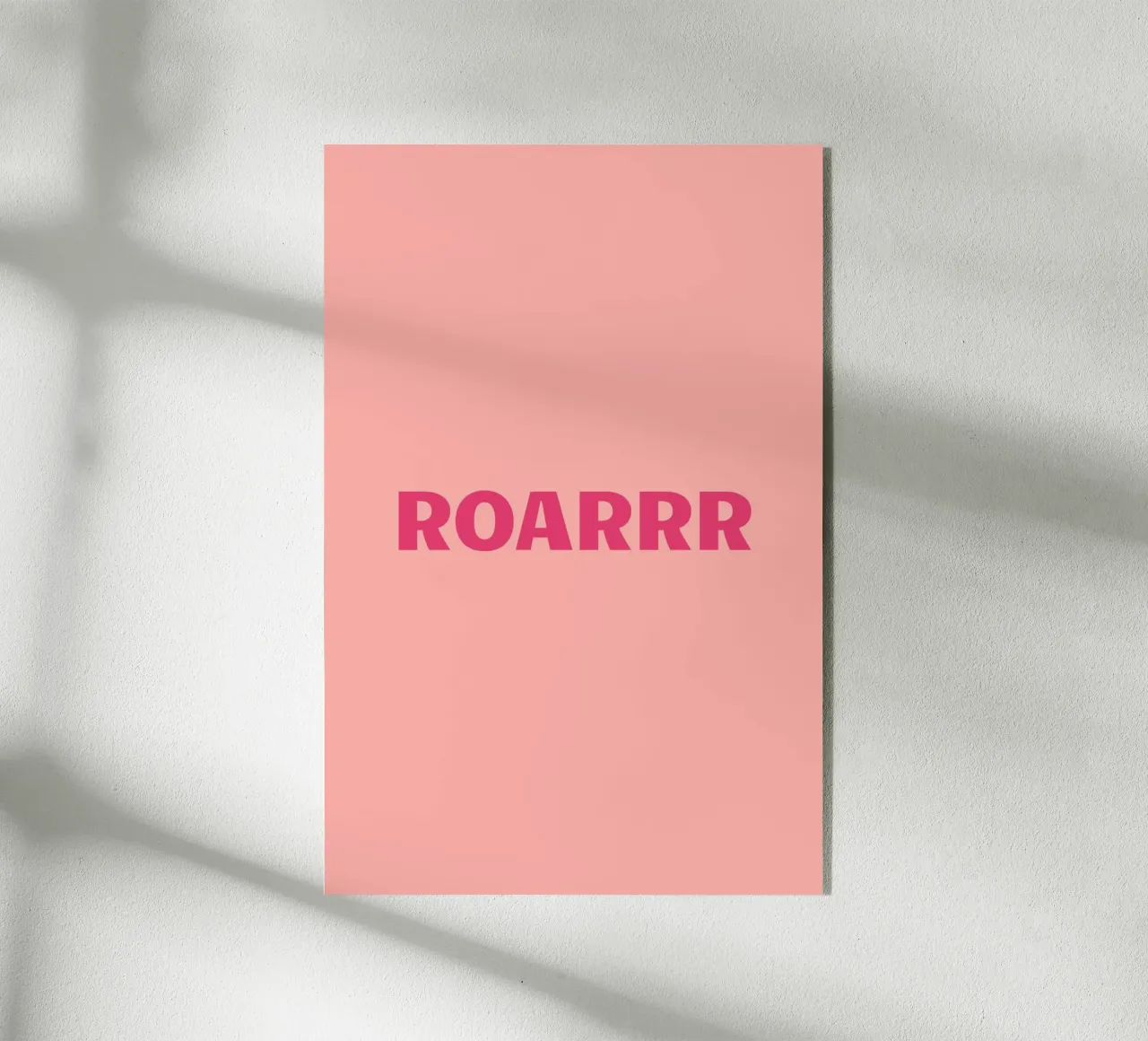 Roarrr plexiglass da Palmartprints