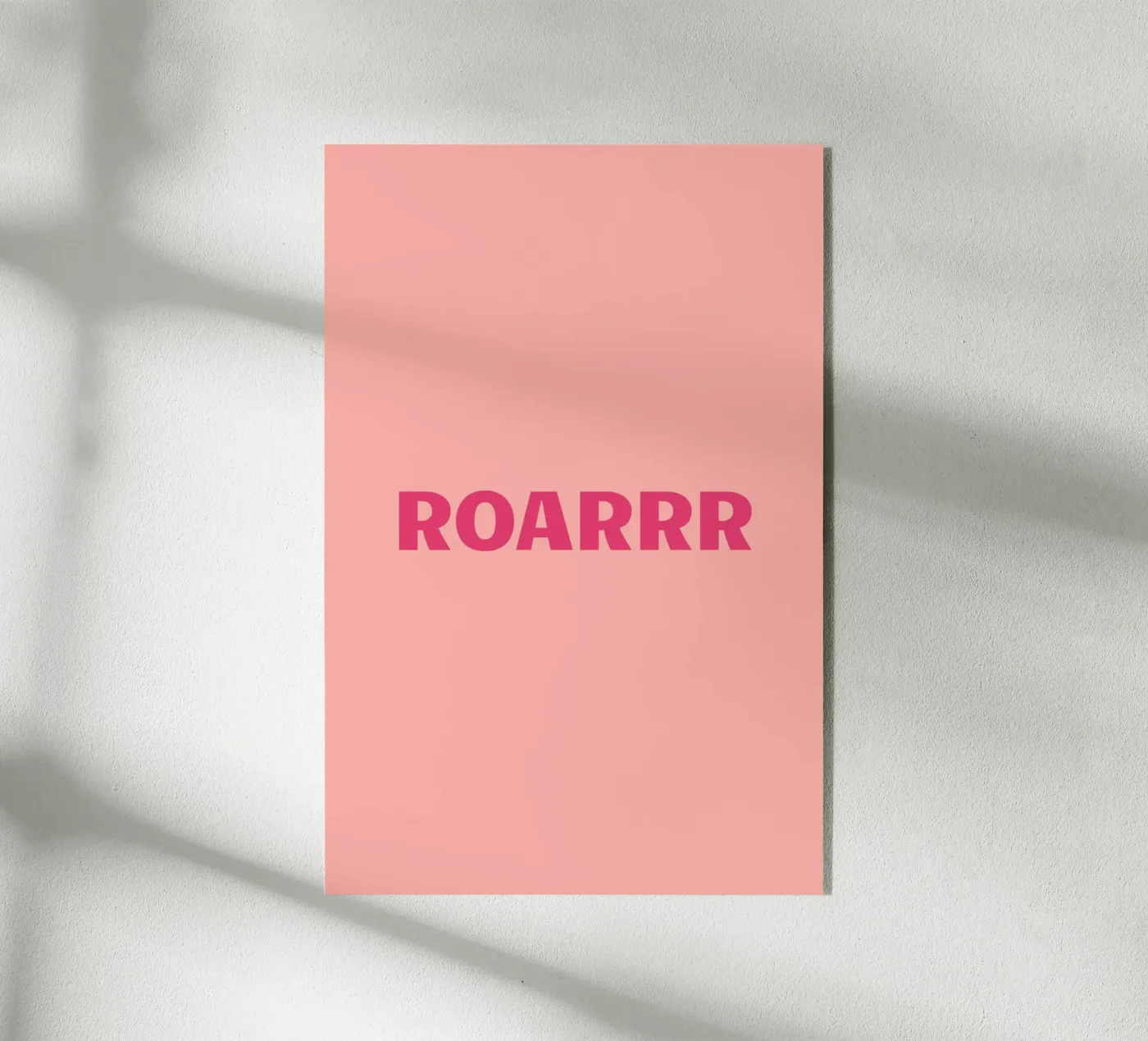 Roarrr Acryl-Glas von Palmartprints