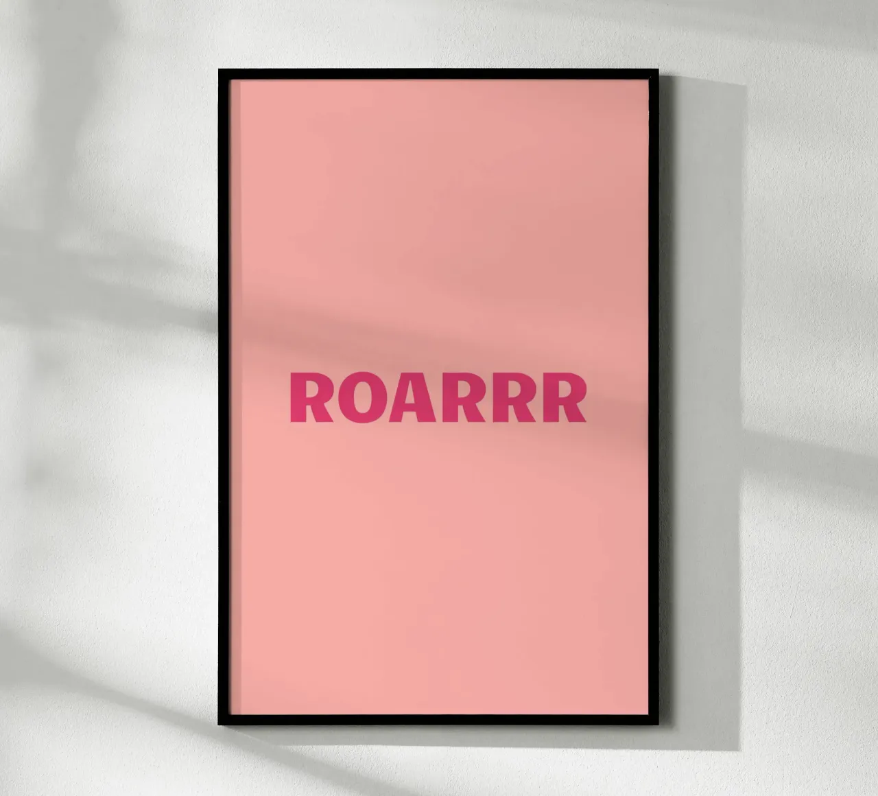 Roarrr poster da Palmartprints