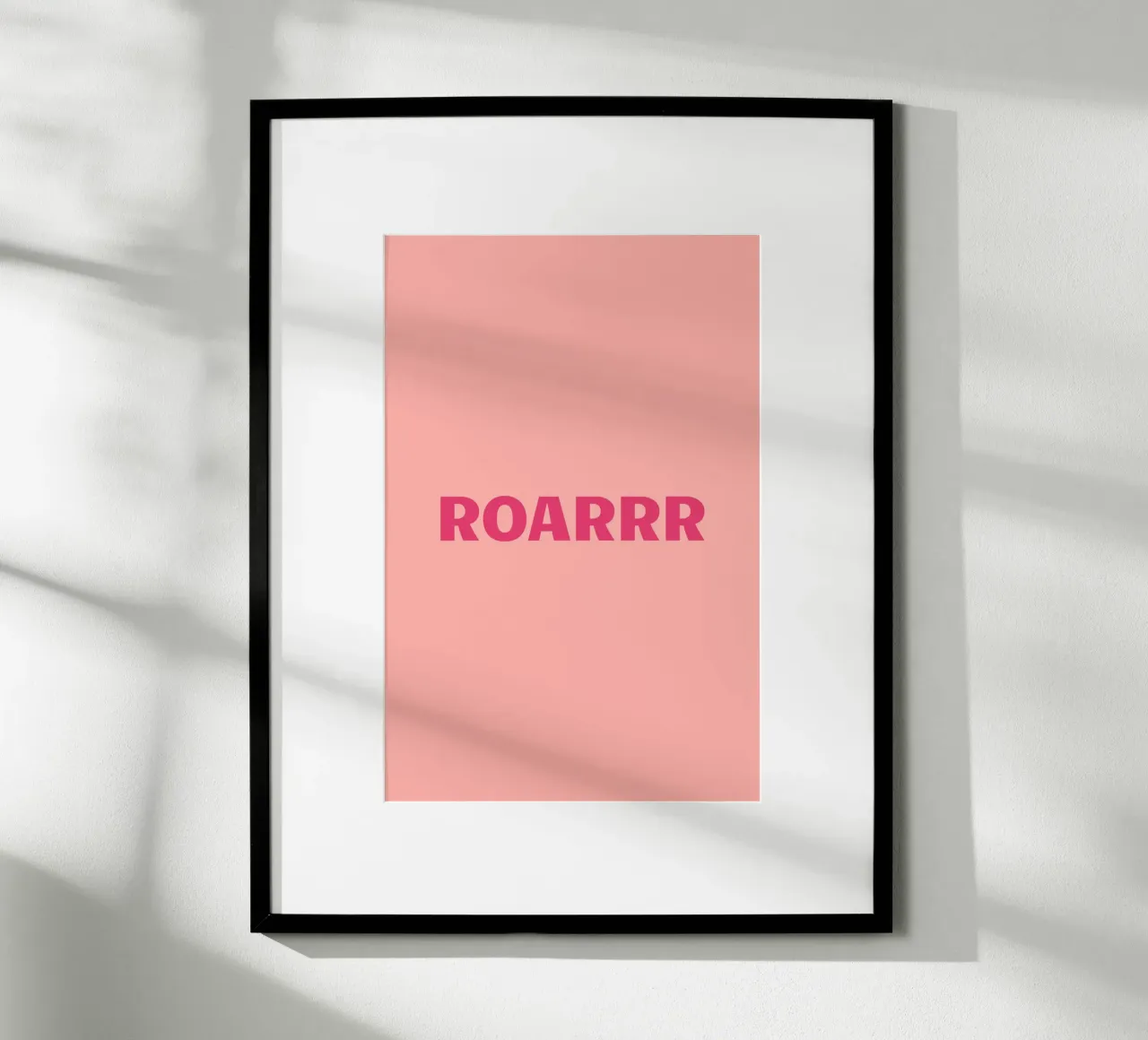 Roarrr poster da Palmartprints