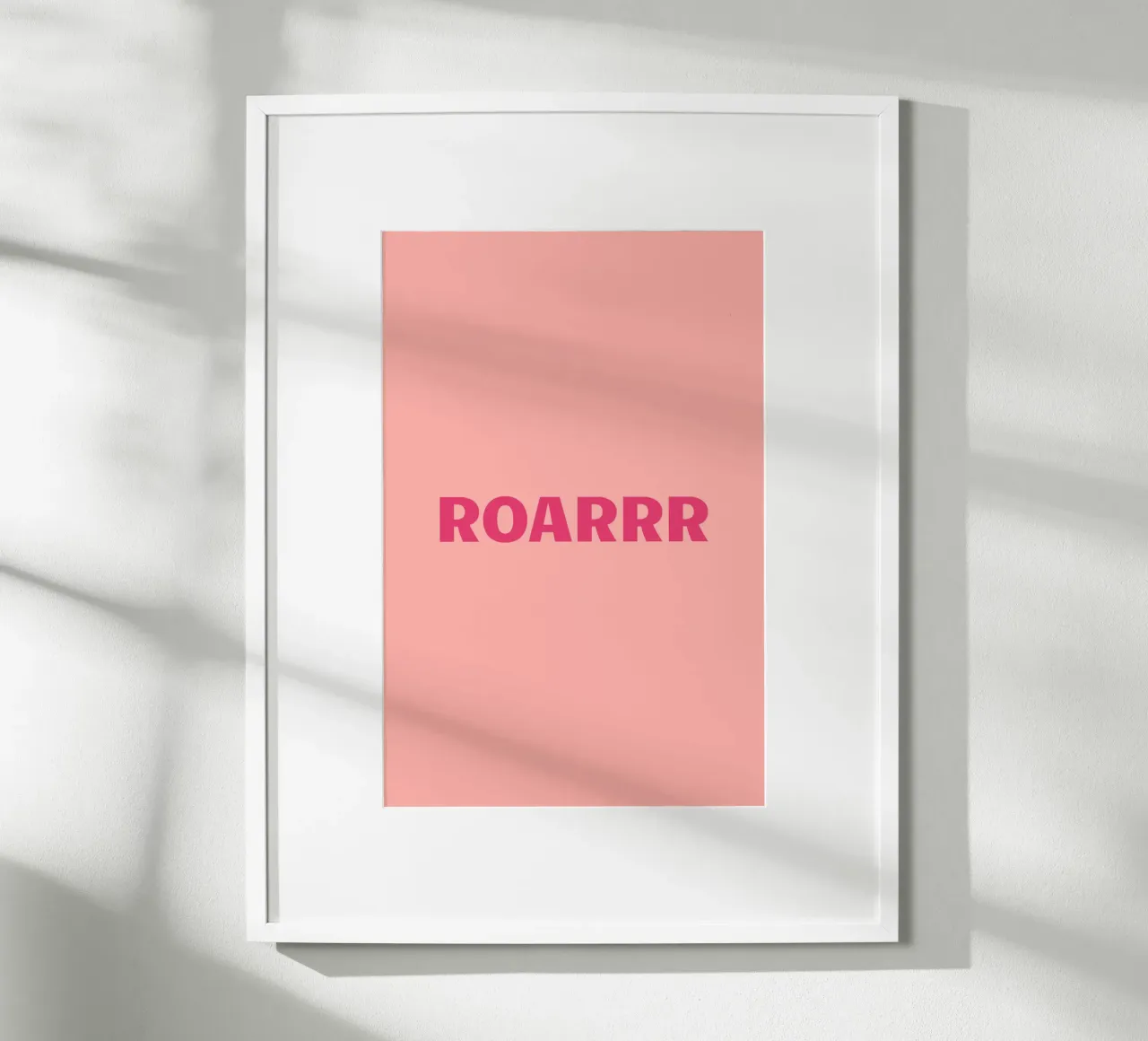 Roarrr poster da Palmartprints
