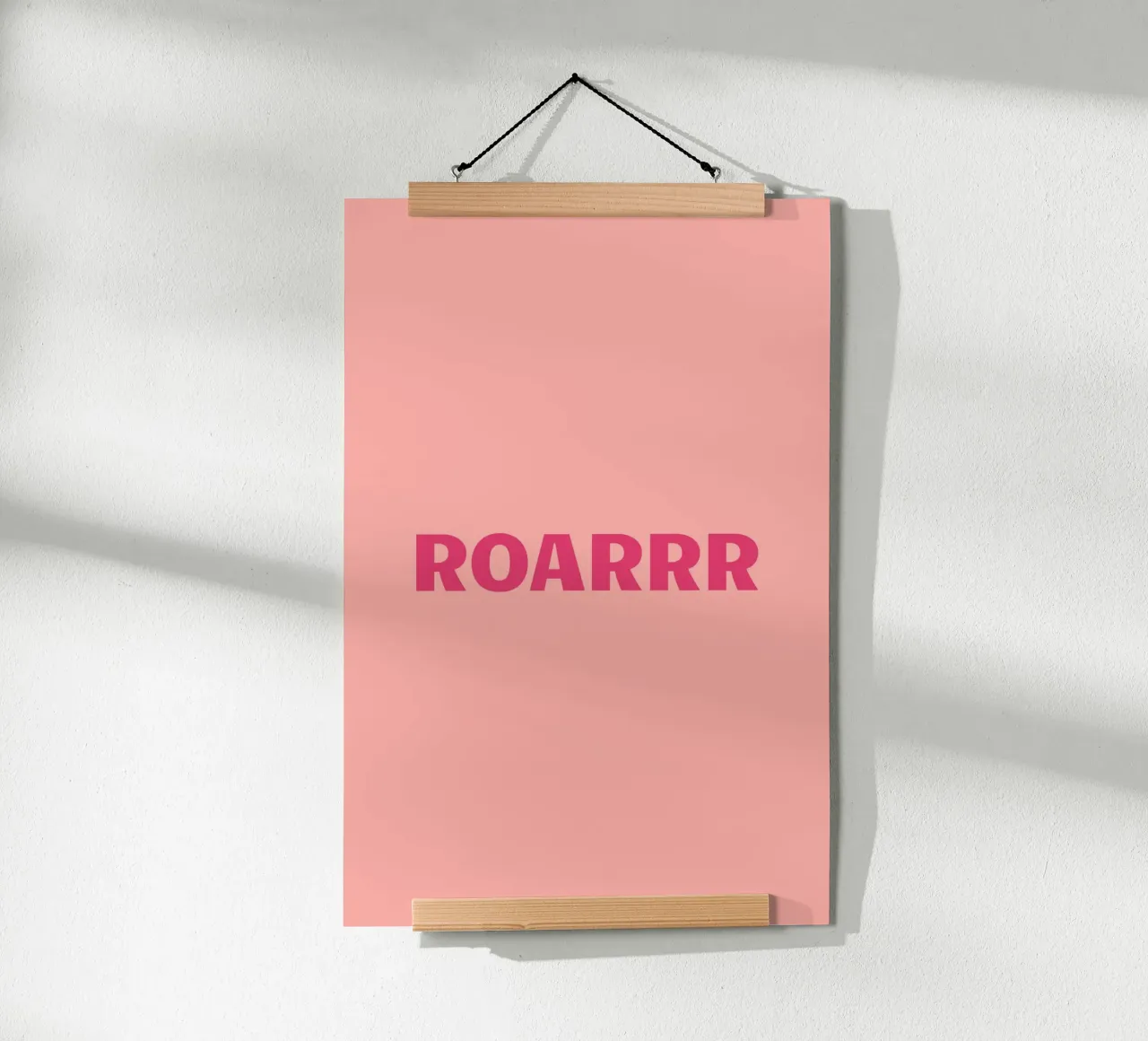Roarrr poster da Palmartprints