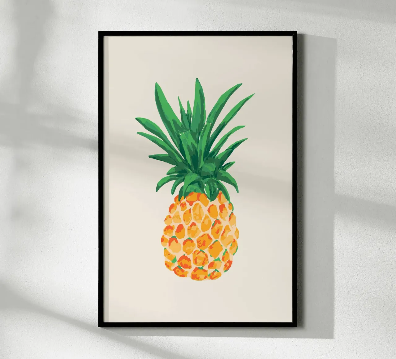 Tropical Pineapple poster da Palmartprints