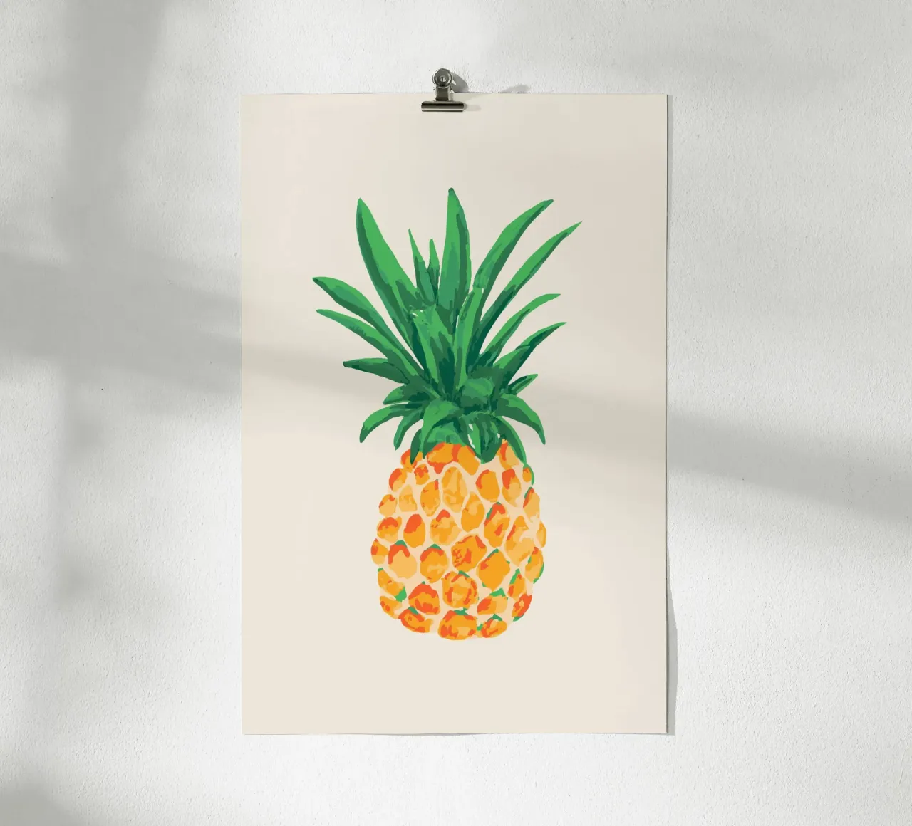 Tropical Pineapple poster da Palmartprints