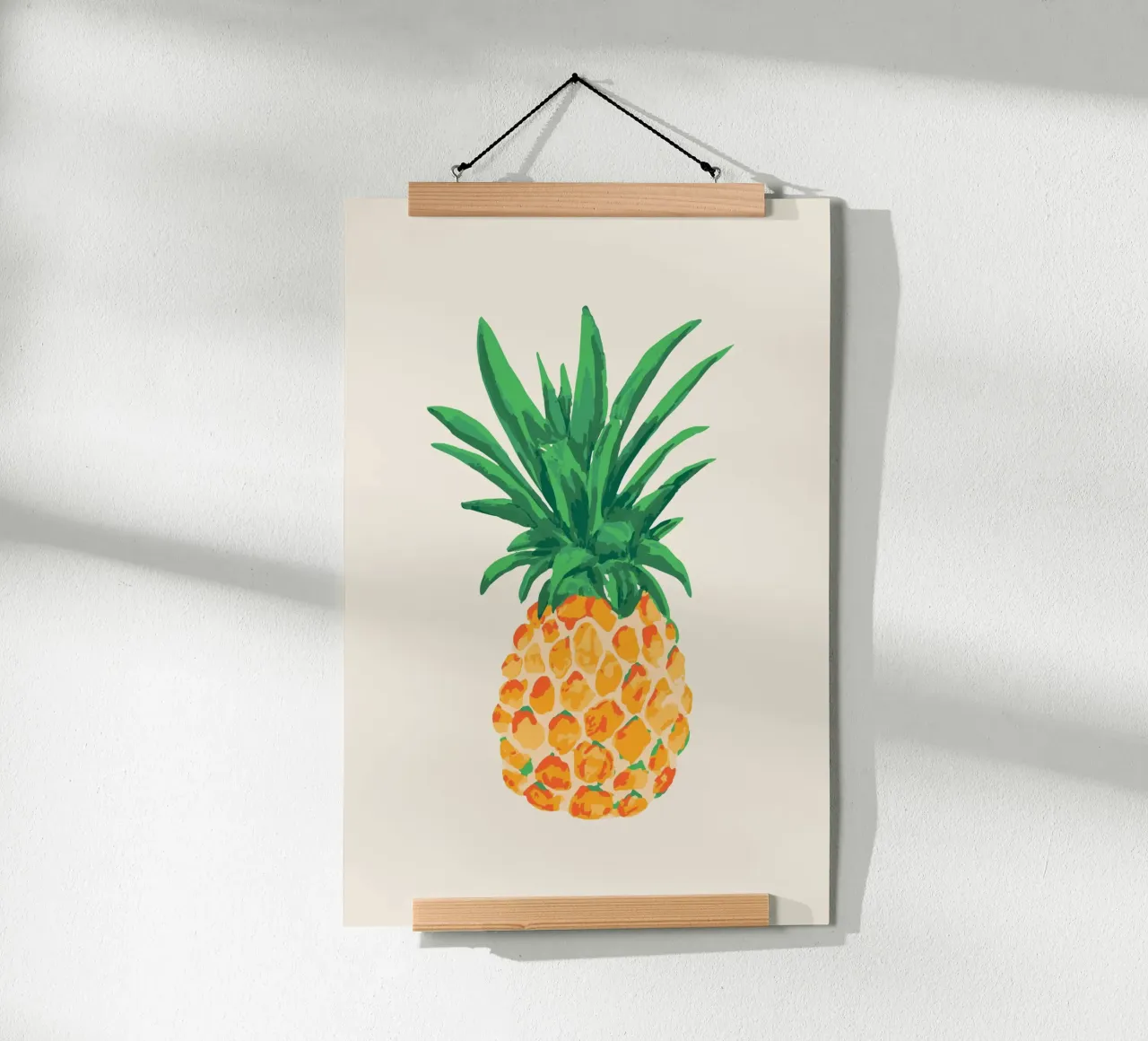 Tropical Pineapple poster da Palmartprints