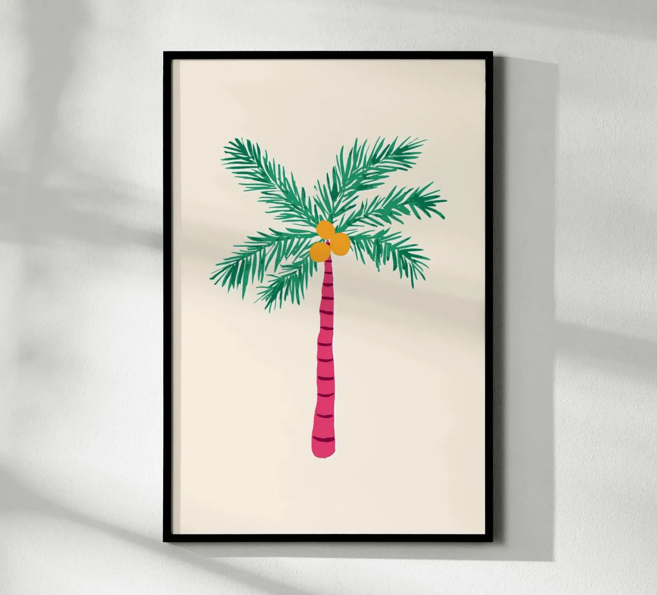 Coconut Palm poster da Palmartprints