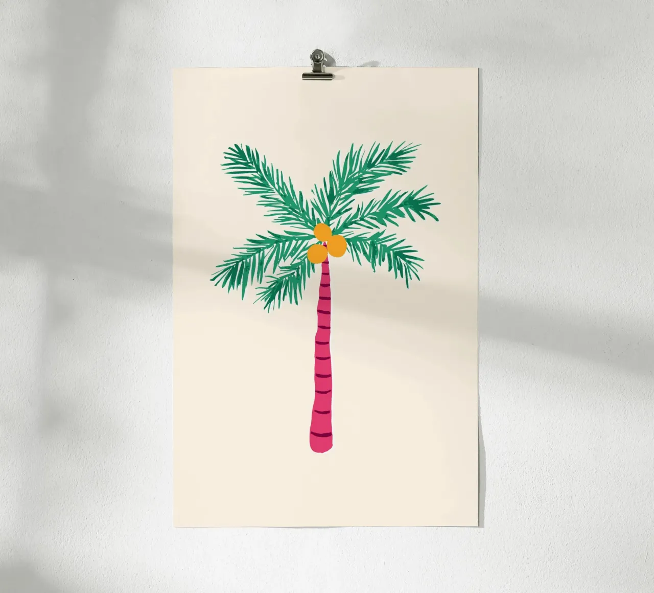 Coconut Palm poster da Palmartprints