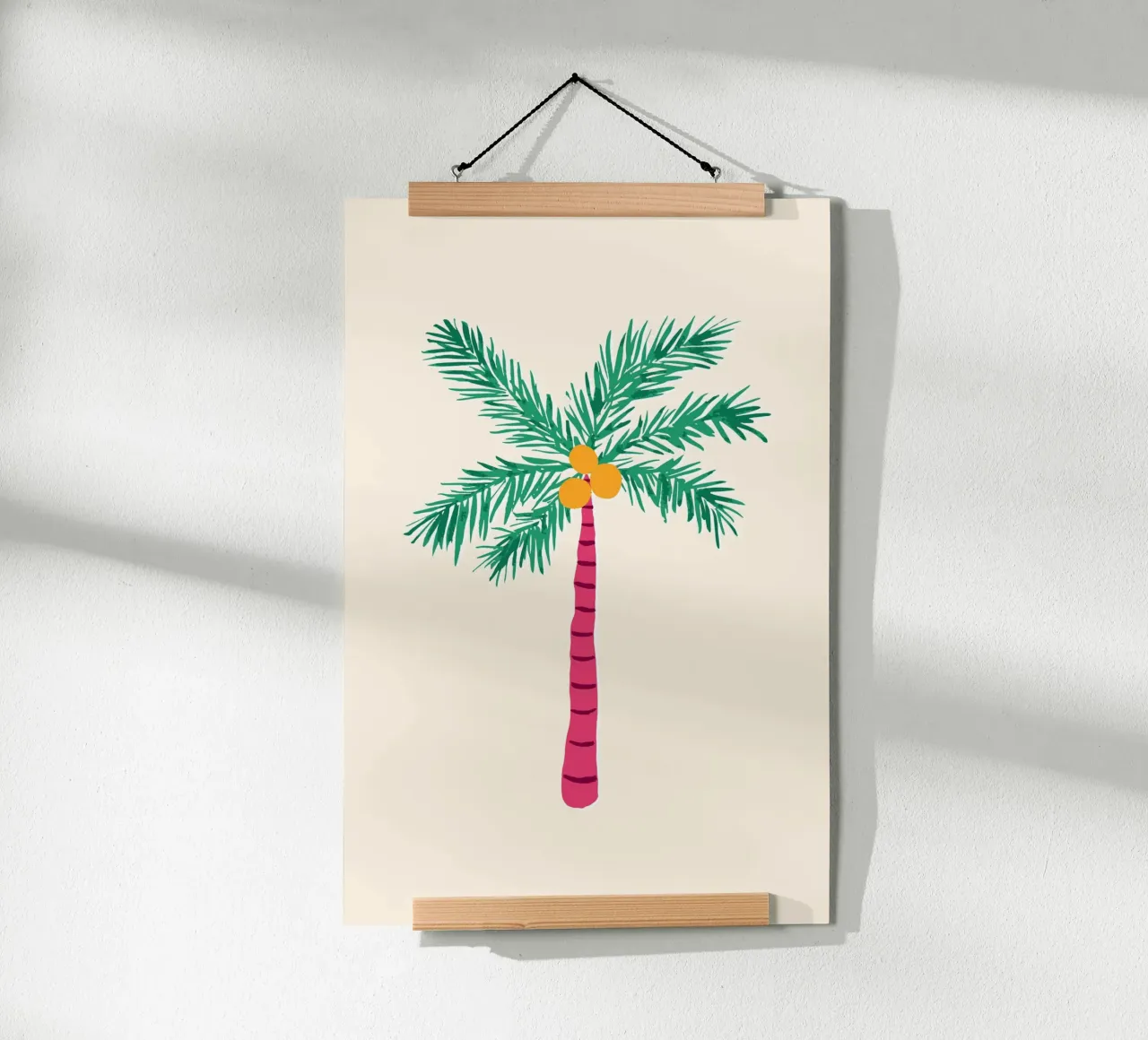 Coconut Palm poster da Palmartprints