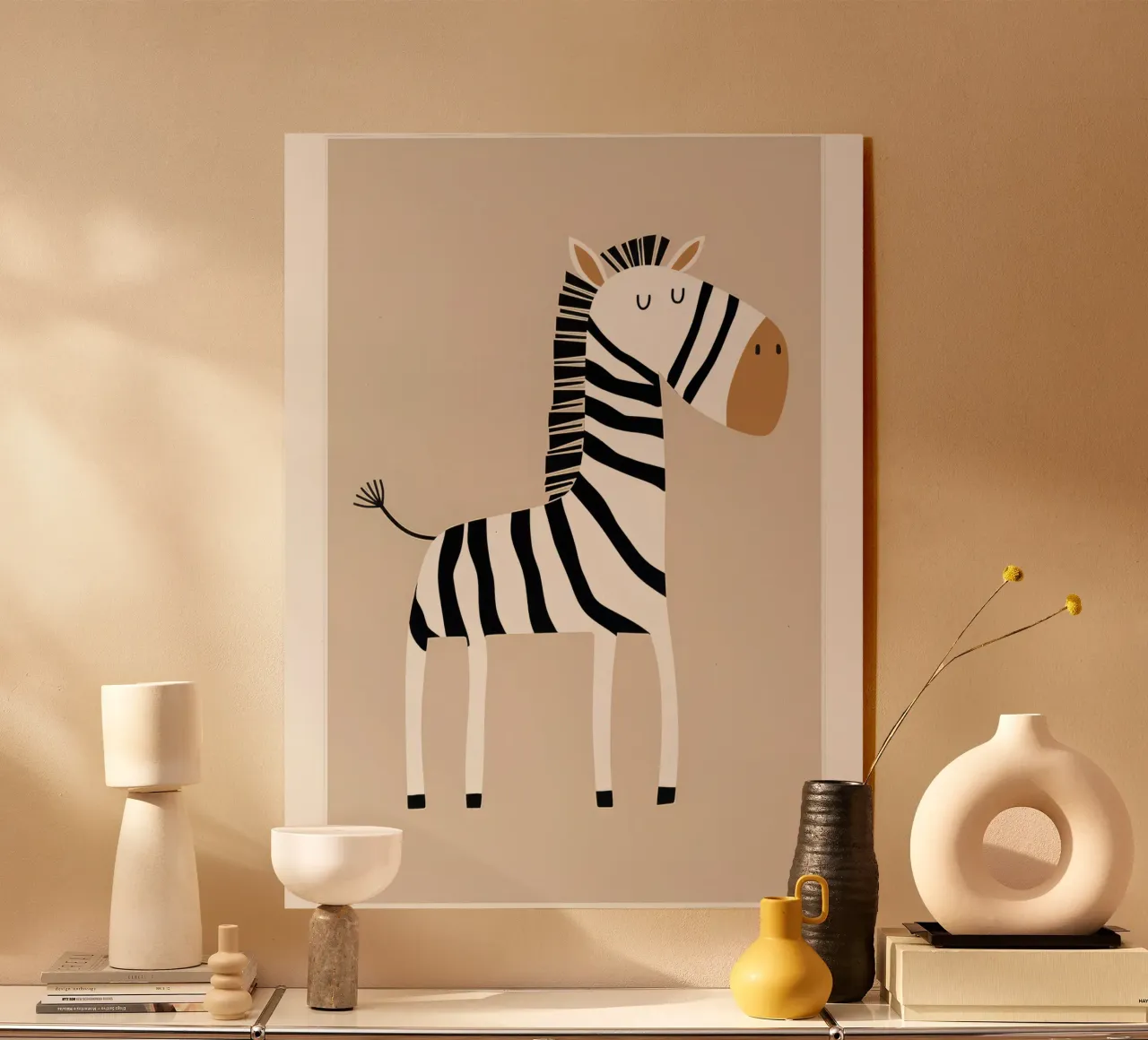 Una zebra plexiglass da muench
