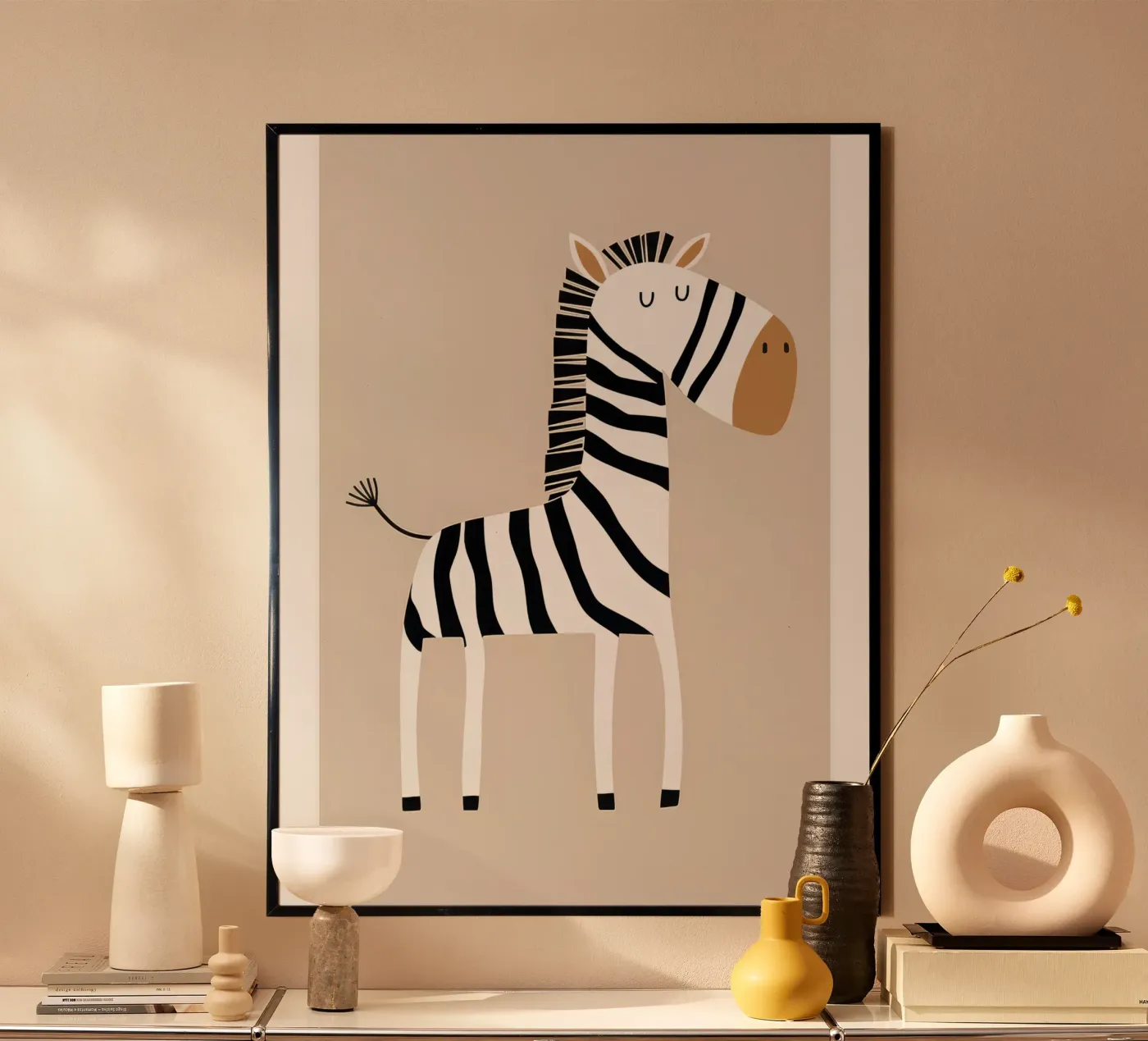 One Zebra poster by muench