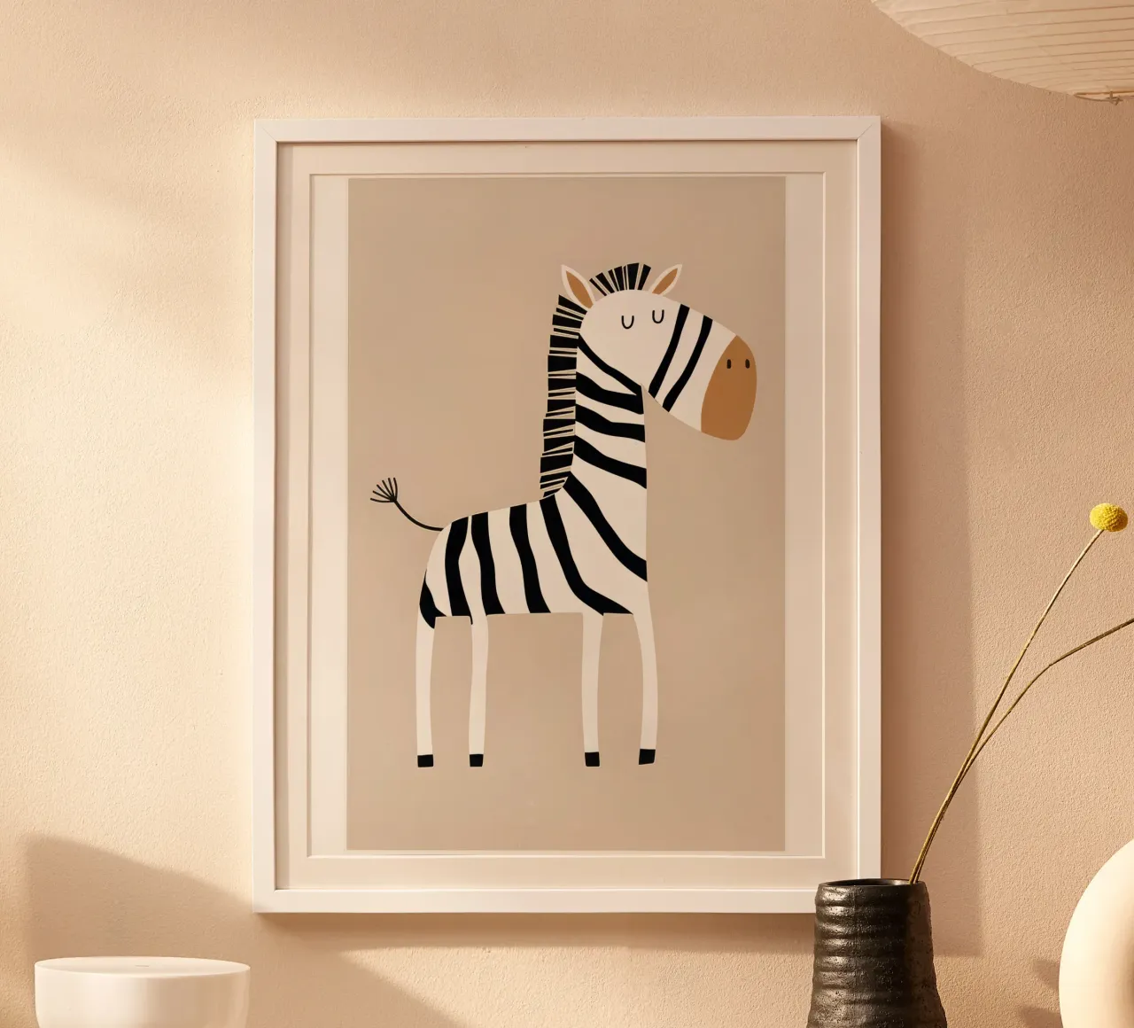 Una zebra poster da muench