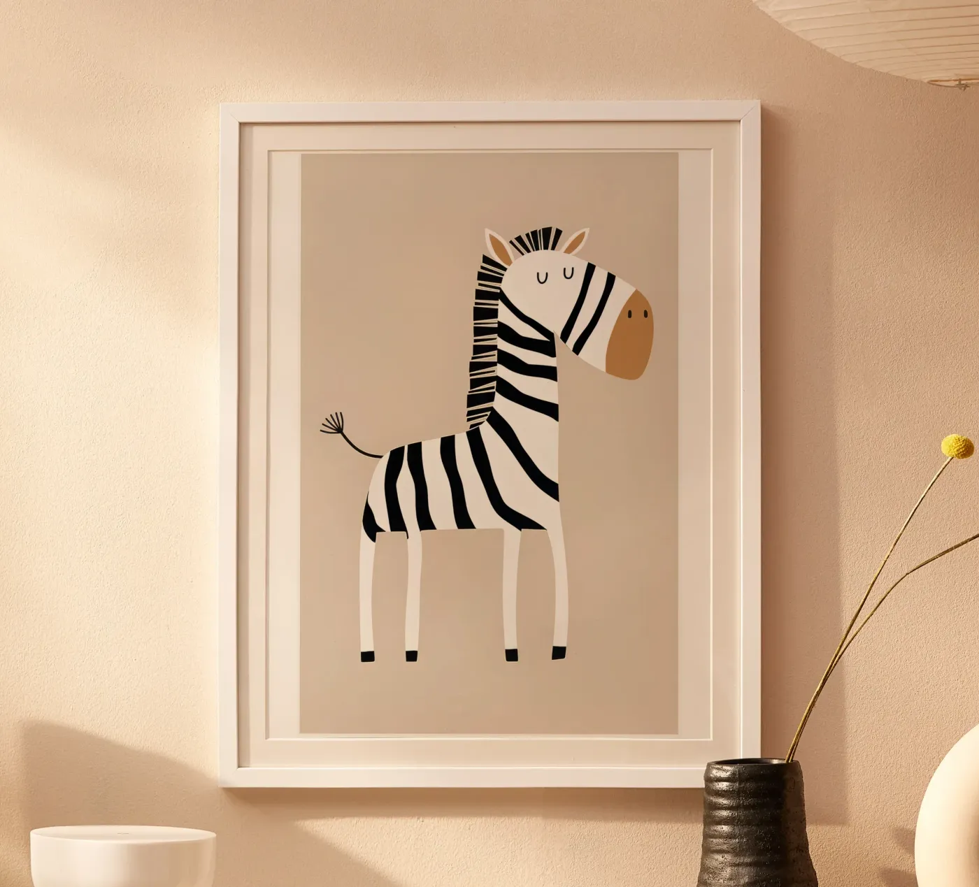 One Zebra poster by muench
