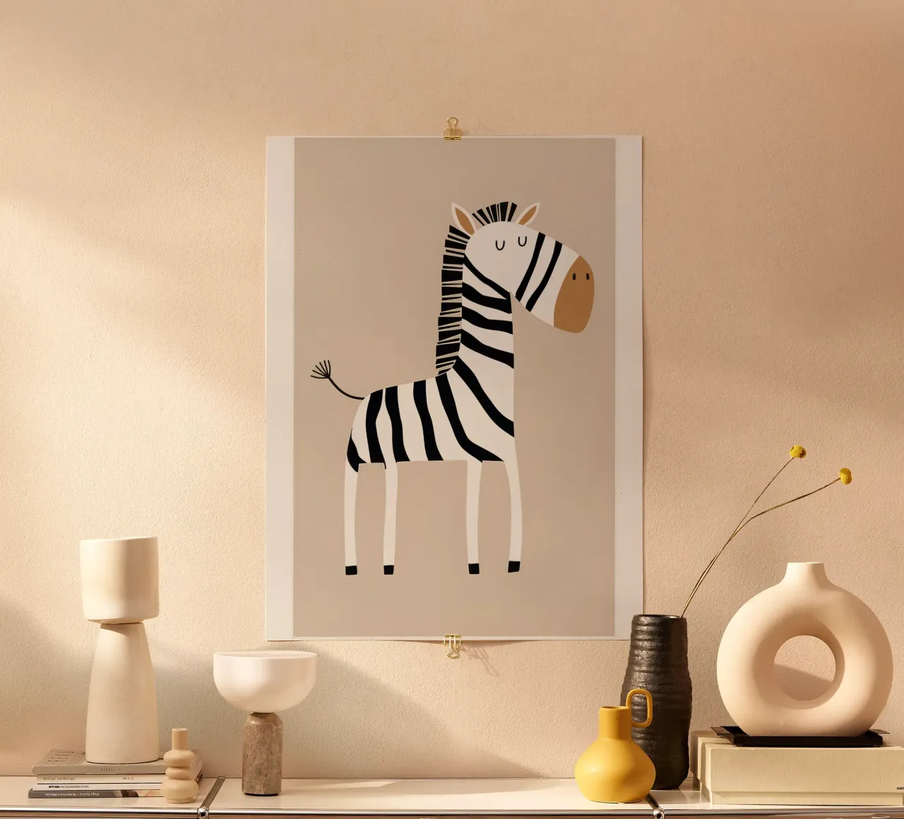 Una zebra poster da muench