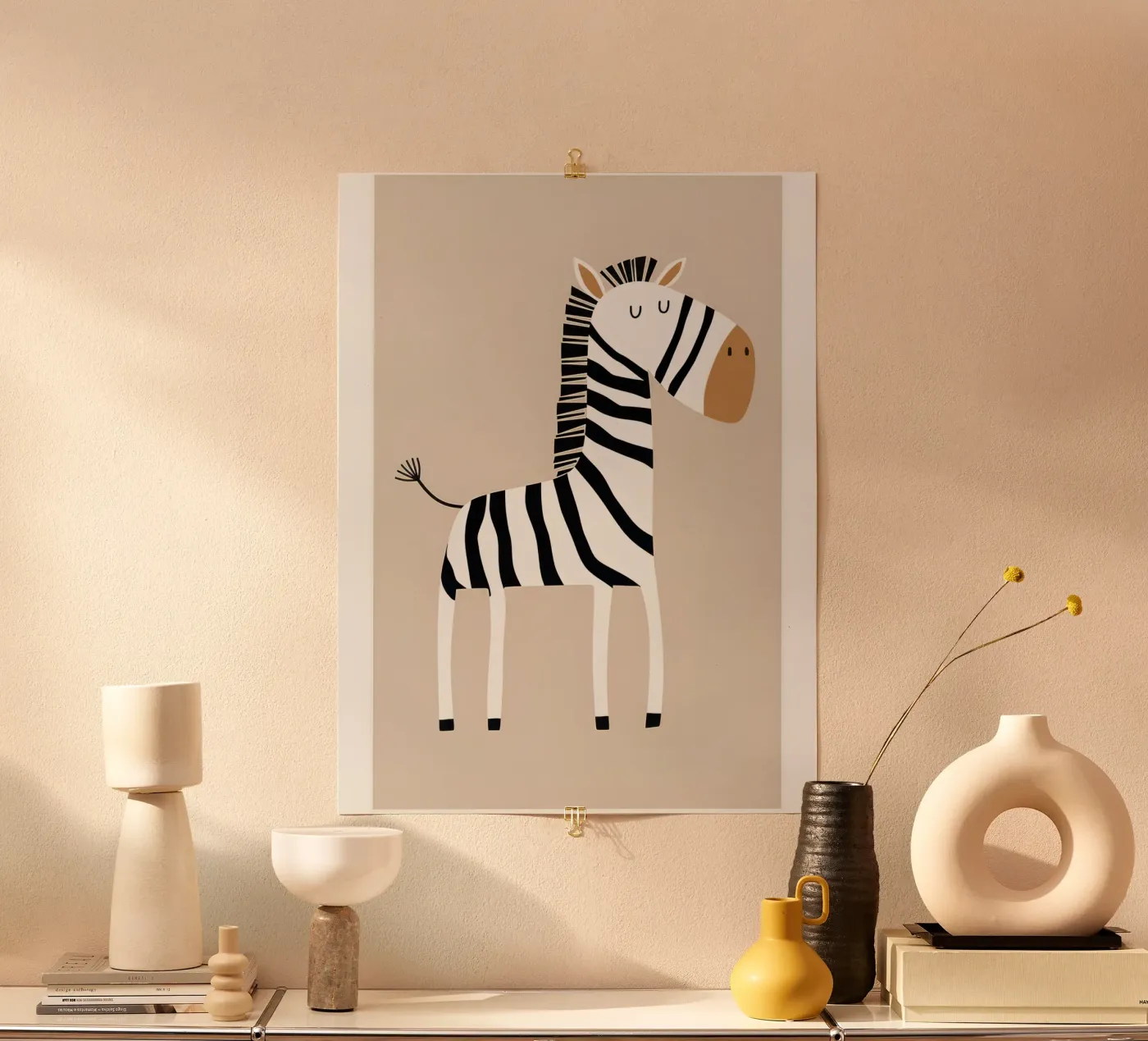 One Zebra poster by muench