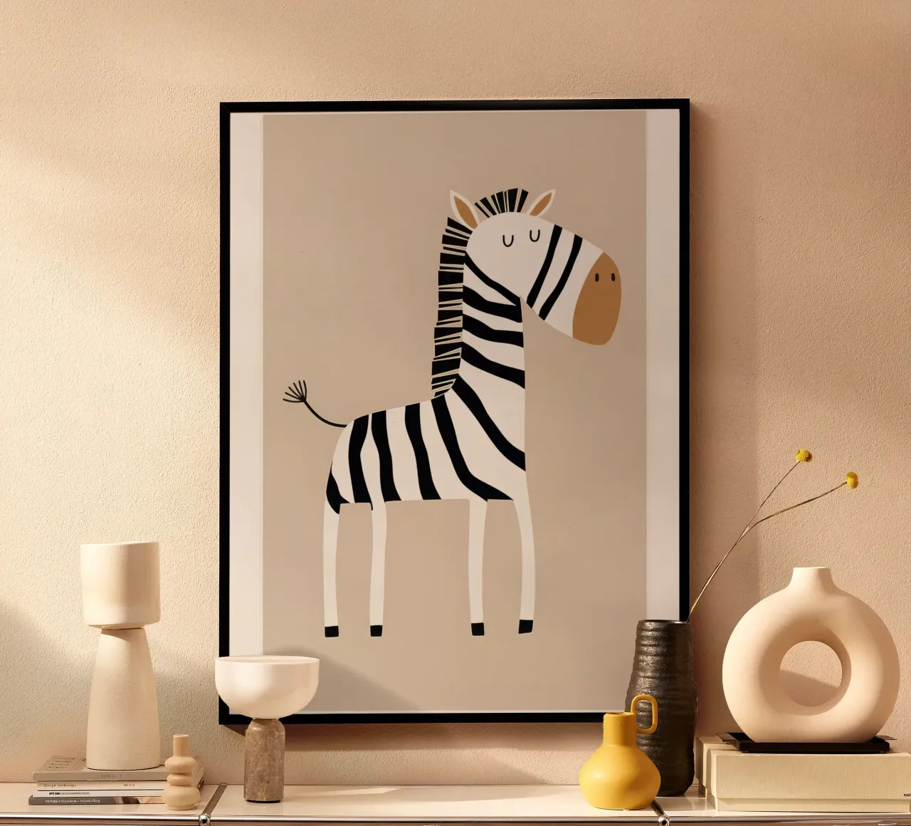 Una zebra poster da muench