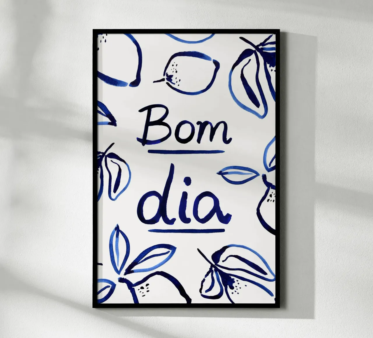 Bom Dia poster da Palmartprints