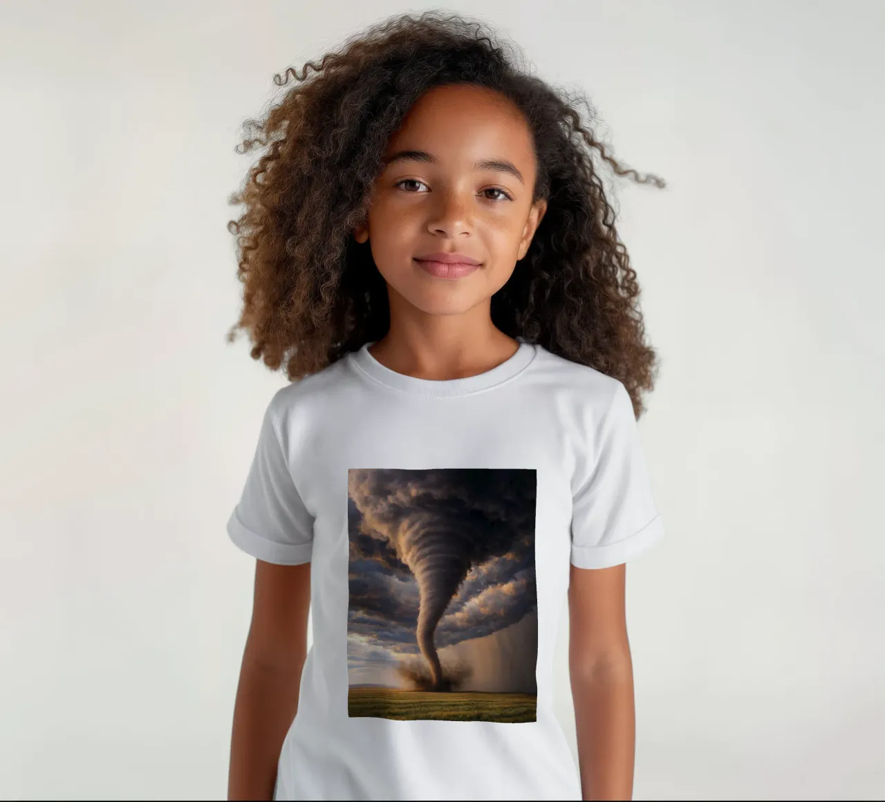 tornado corrente t-shirt bambini da tamarind