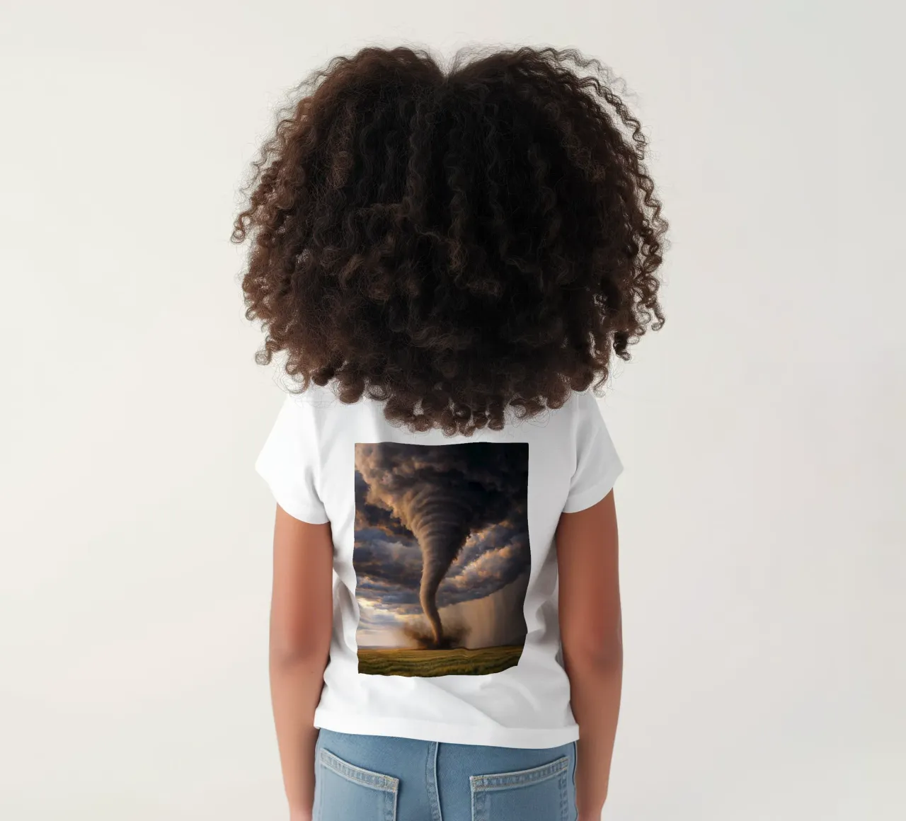tornado corrente t-shirt bambini da tamarind