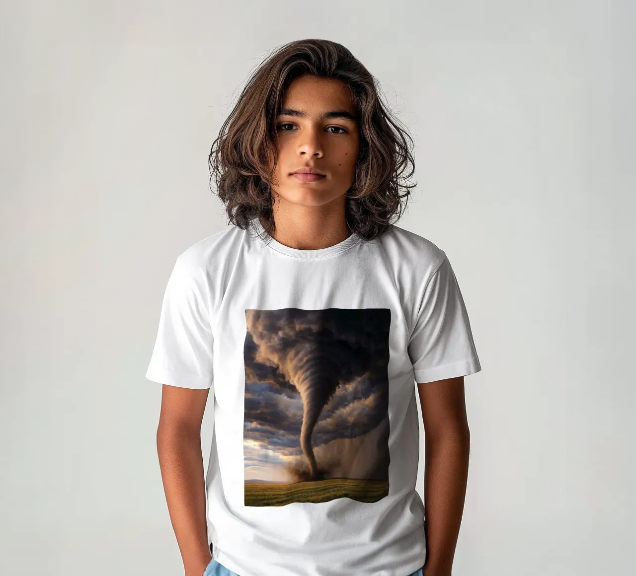 tornado corrente t-shirt bambini da tamarind