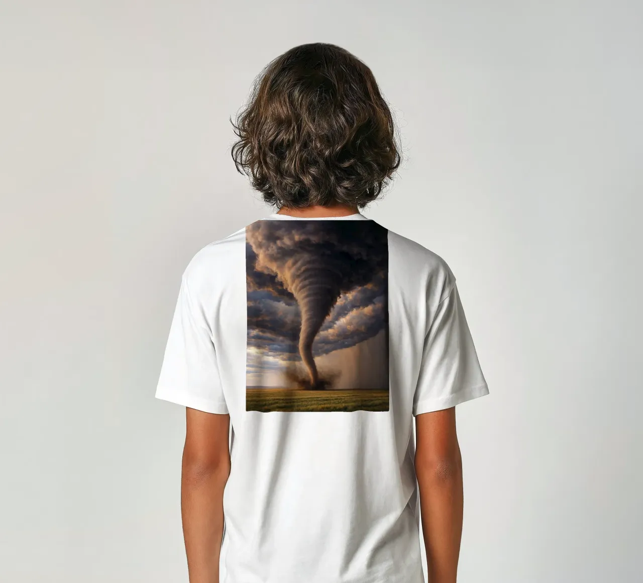 tornado corrente t-shirt bambini da tamarind