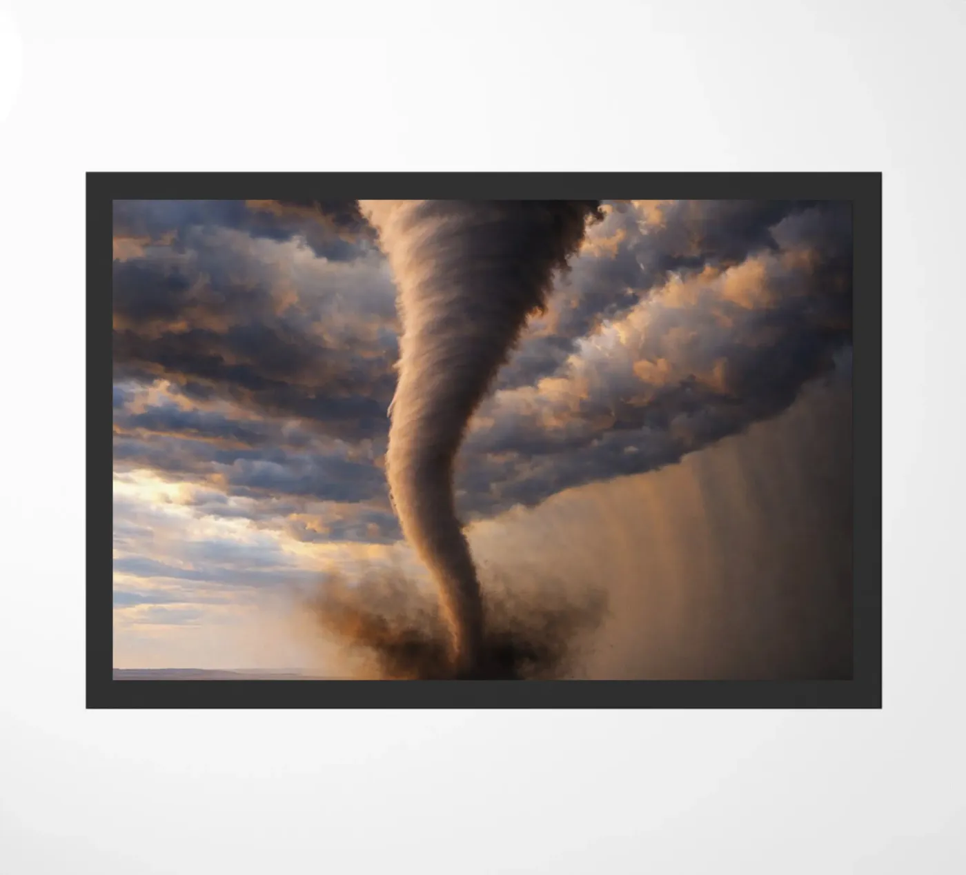 tornado current Fußmatte von tamarind