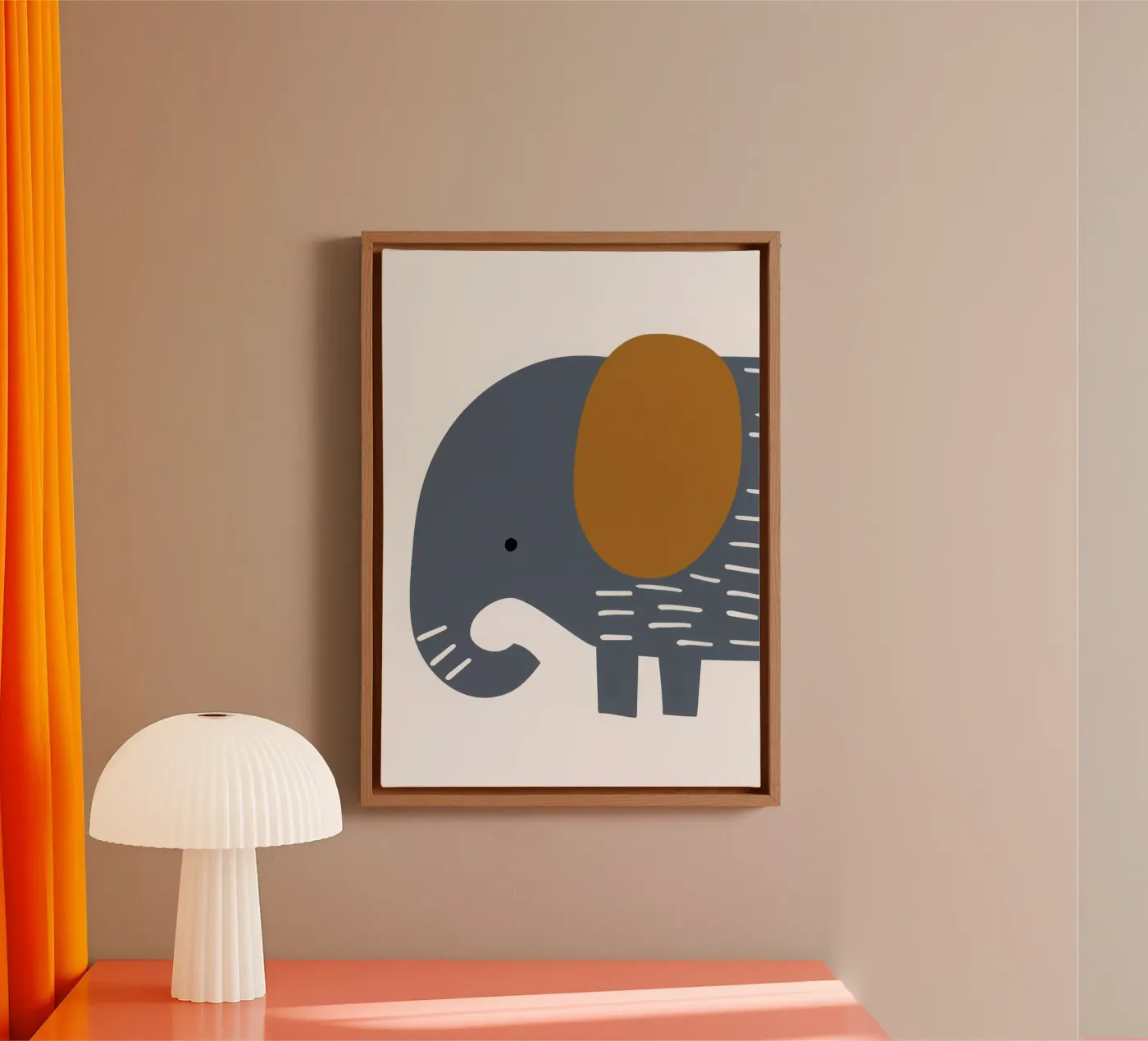 Elephant canvas by muench