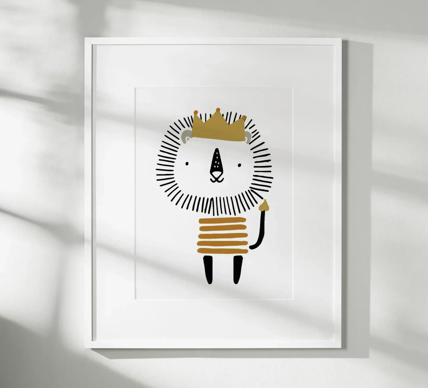 Leeuw poster van muench