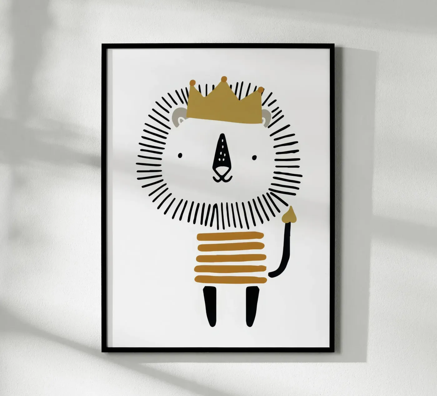 Leeuw poster van muench