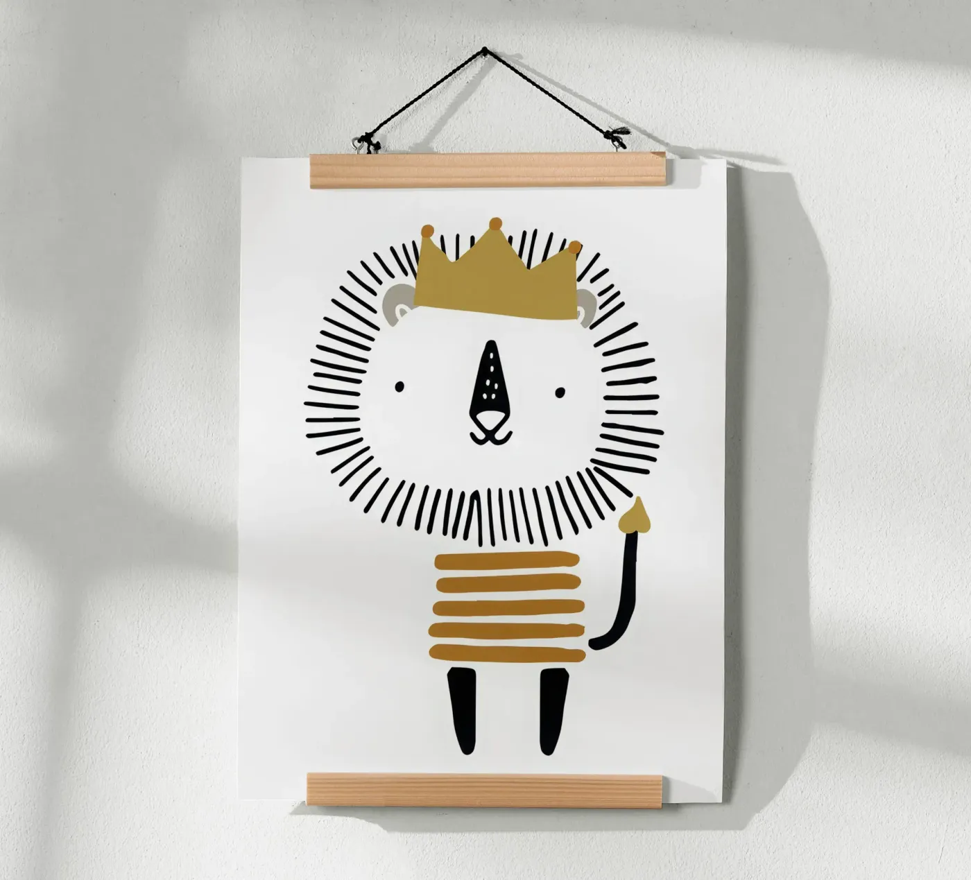 Leeuw poster van muench