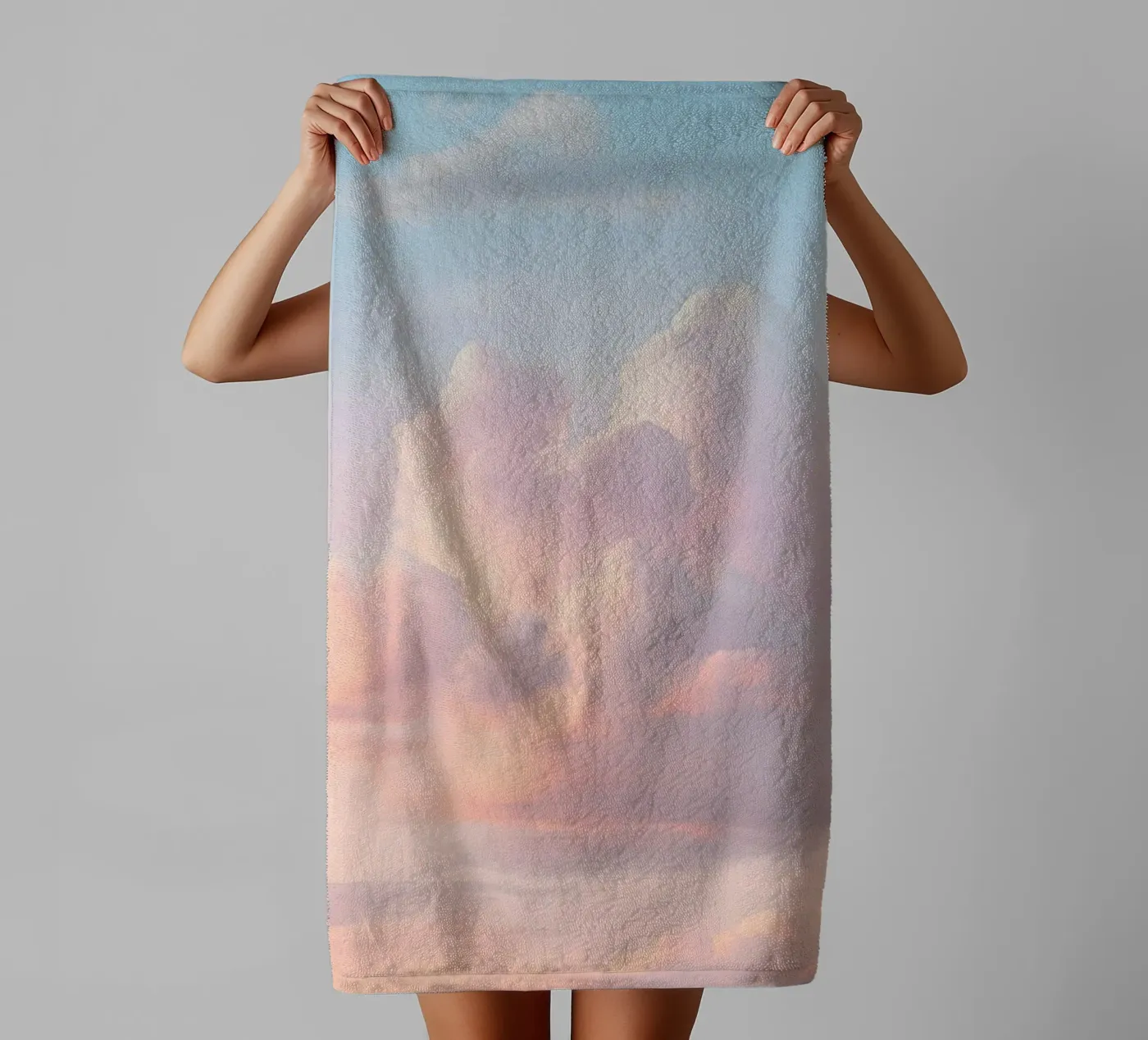Pastel Reverie Handtuch von Moon Bloom