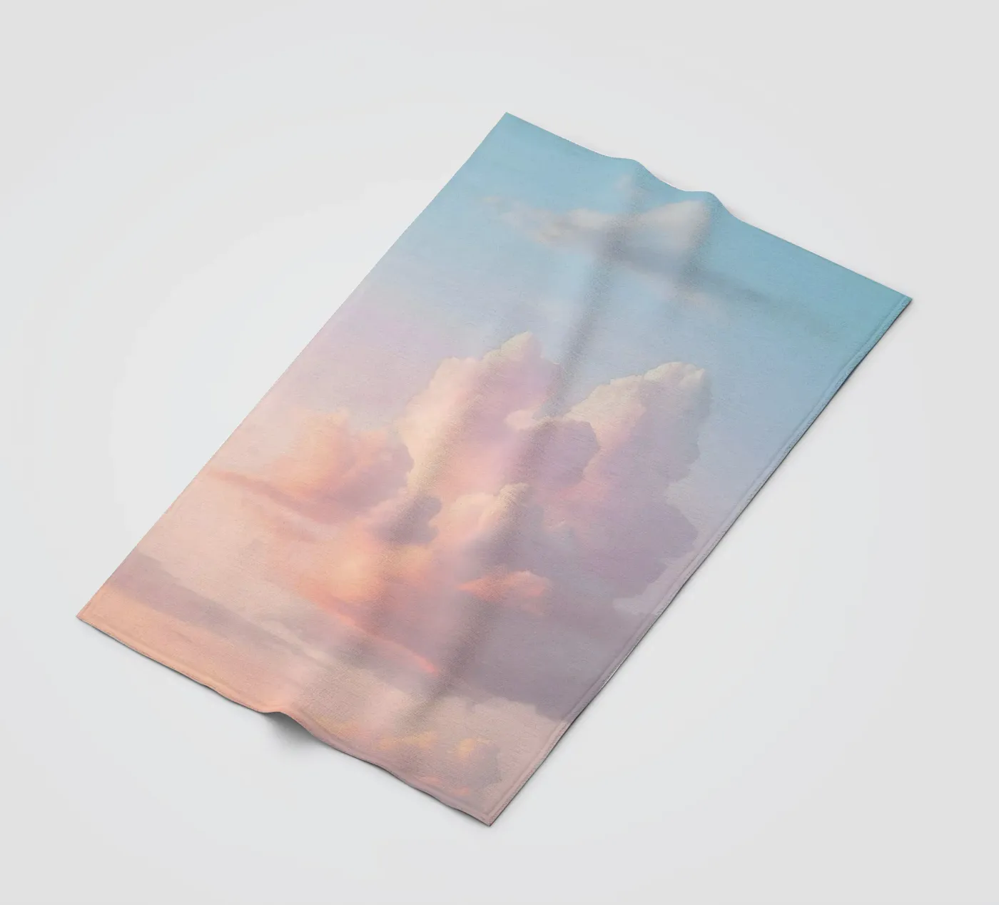 Pastel Reverie Fleecedecke von Moon  Bloom
