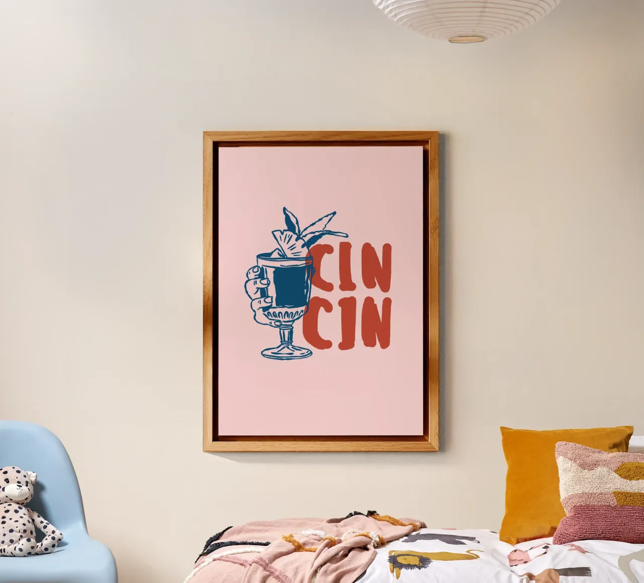 Boho Vacation 1 Cin Cin Forex-Platte von Boho Print Collection