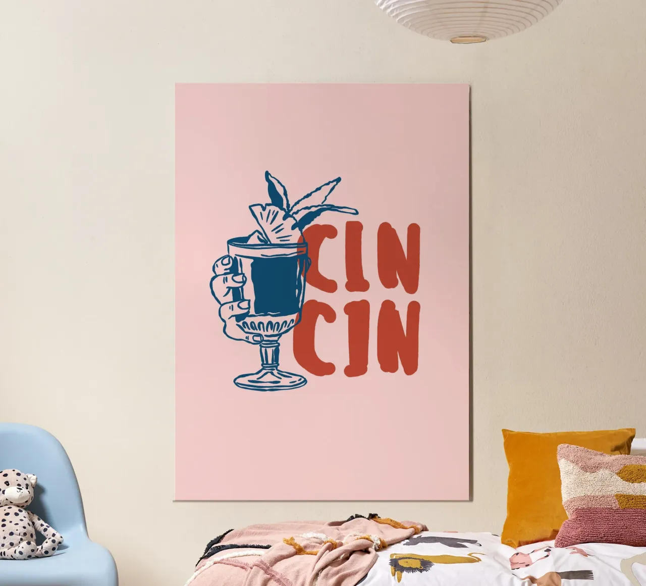 Boho Vacation 1 Cin Cin Forex-Platte von Boho Print Collection