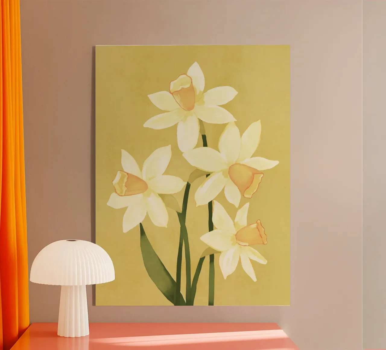 Narcissen acryl van ThingDesign