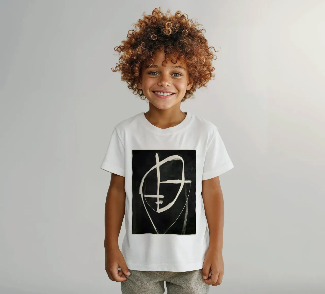 Face t-shirt bambini da ThingDesign