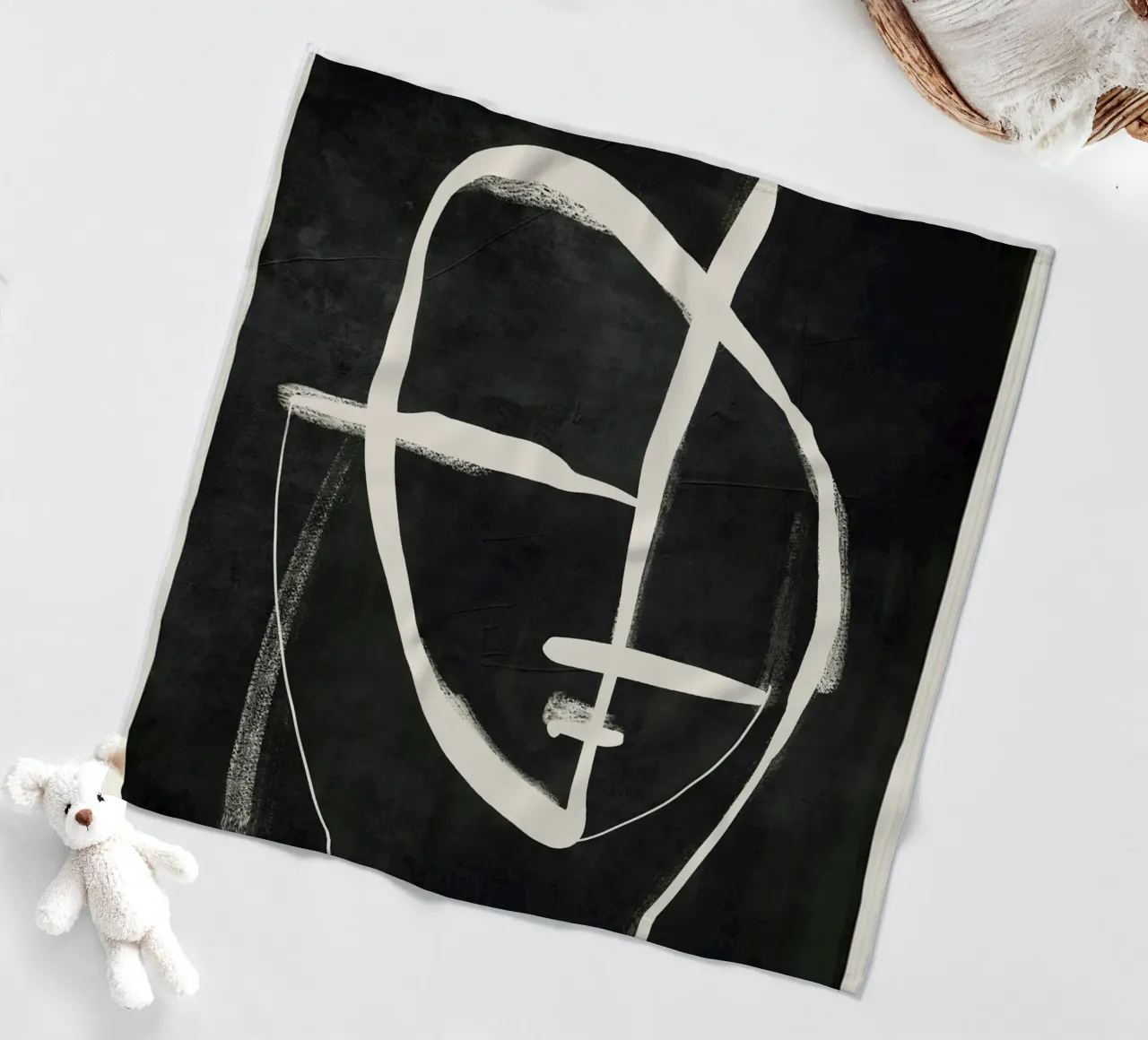 Face fleecedeken van ThingDesign