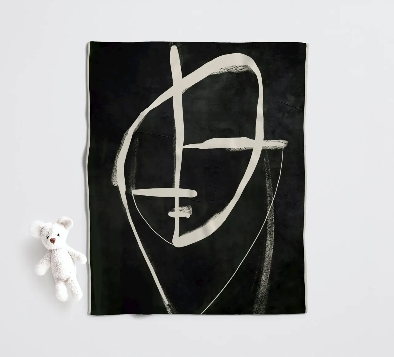 Face fleecedeken van ThingDesign