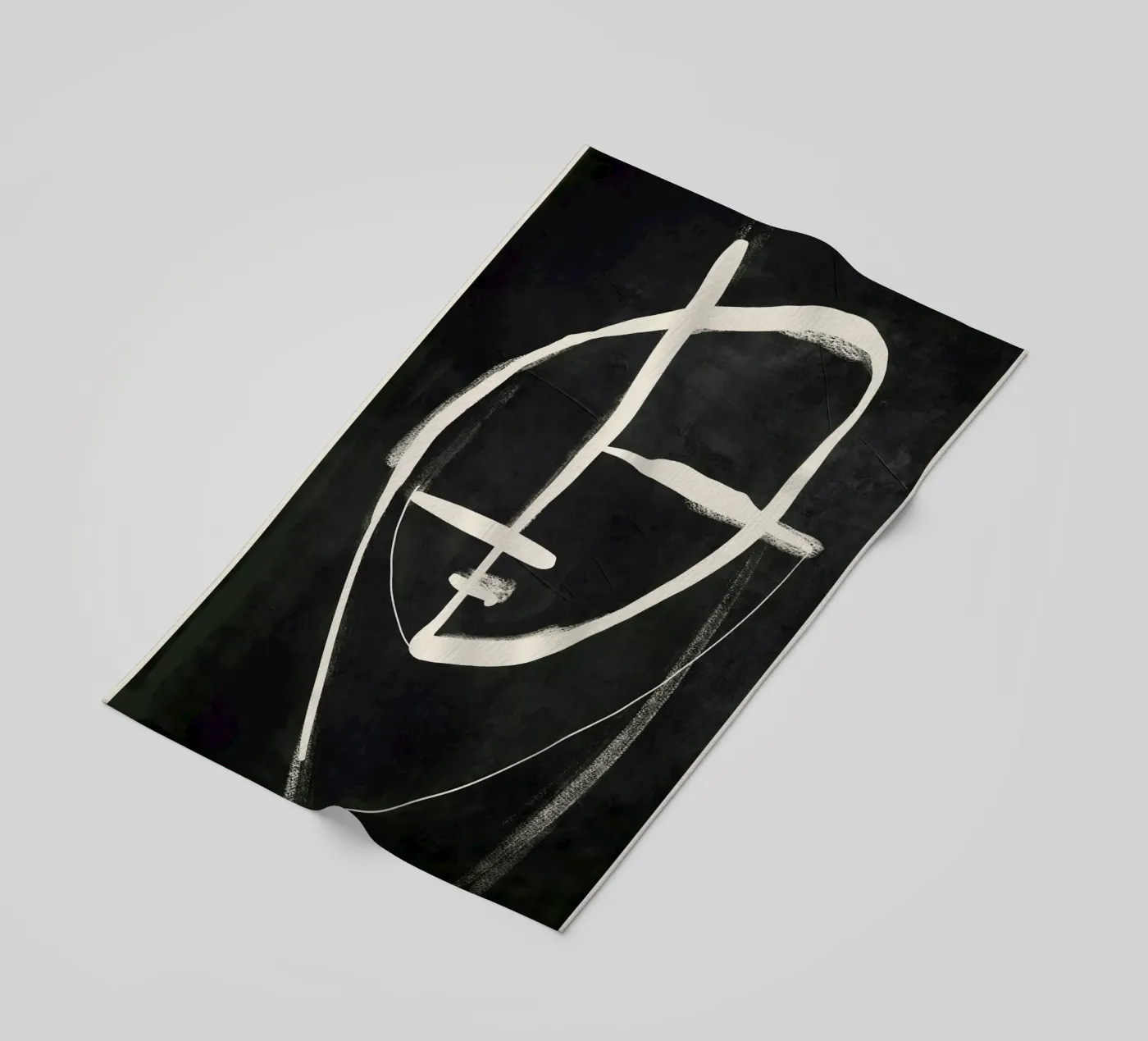 Face strandhanddoek van ThingDesign