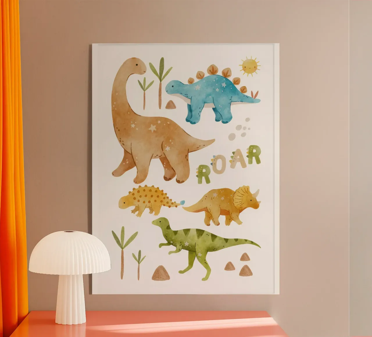 Dinosaurs 2 plexiglass da muench