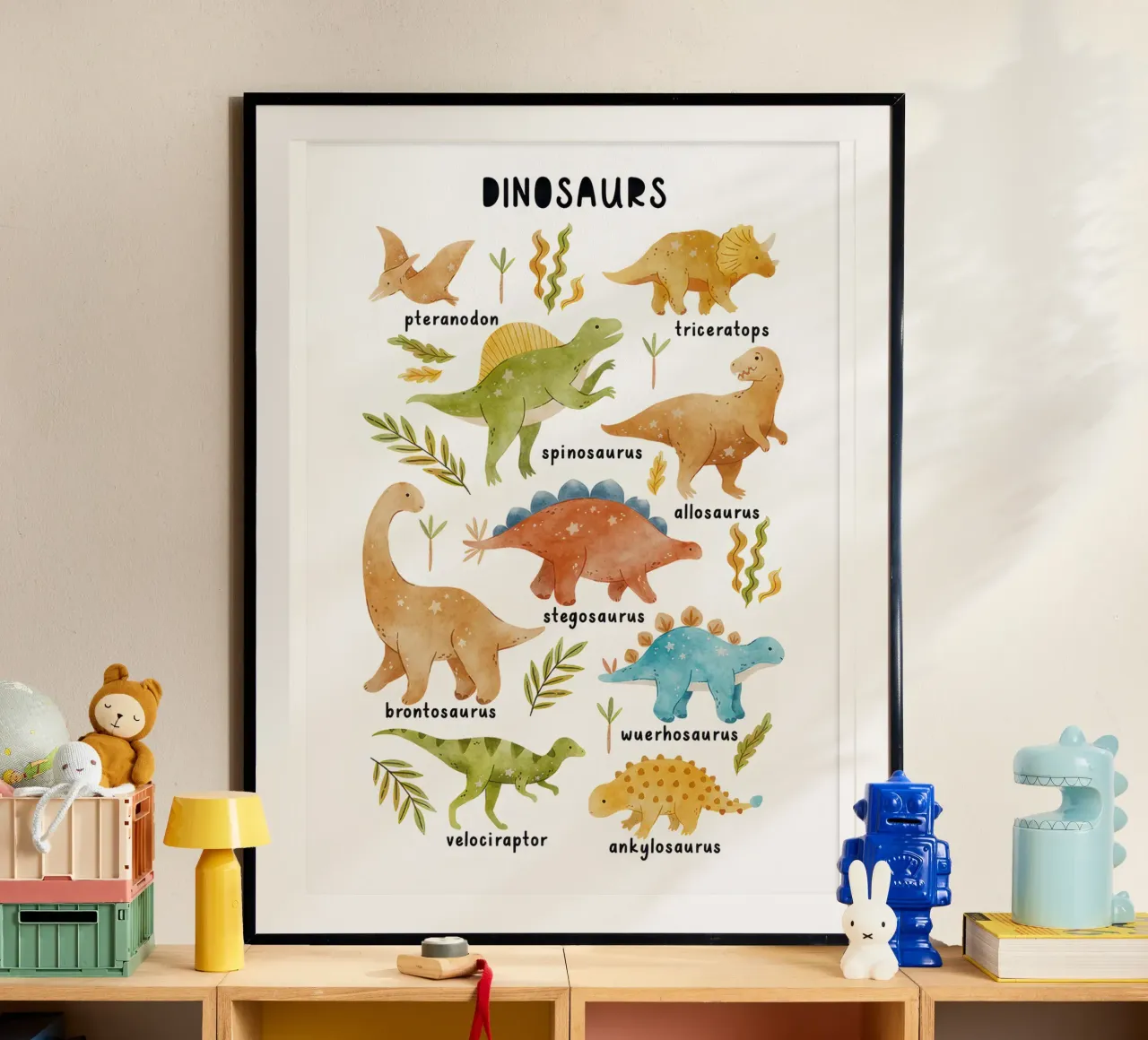 Dinosauri poster da muench