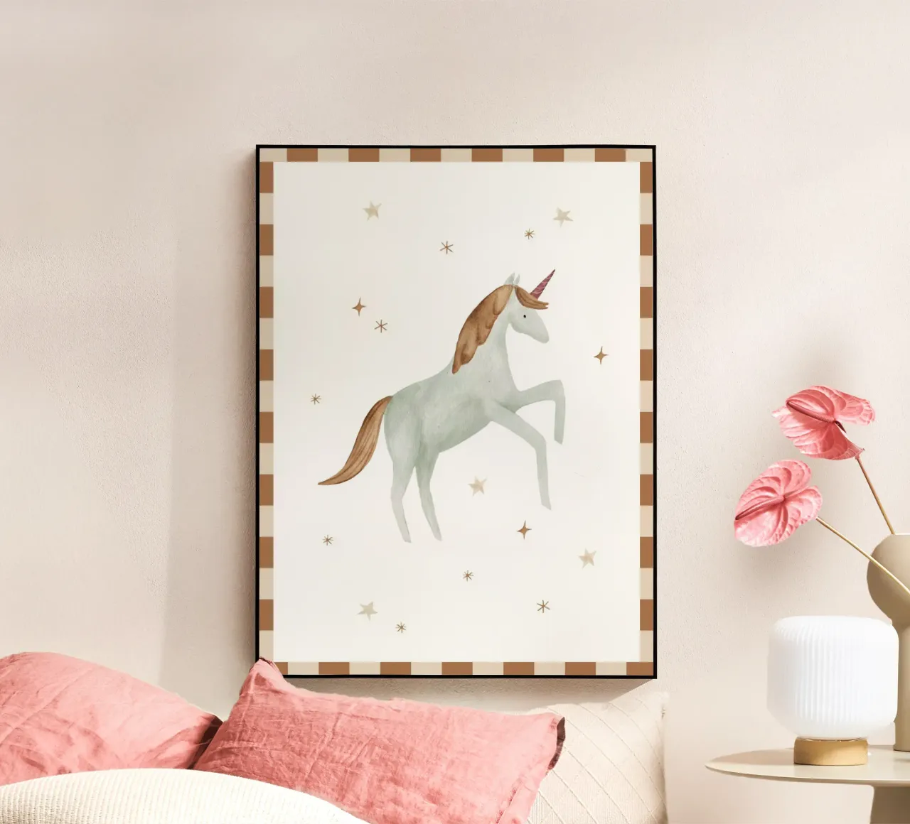 unicorn plexiglass da herzundpapier