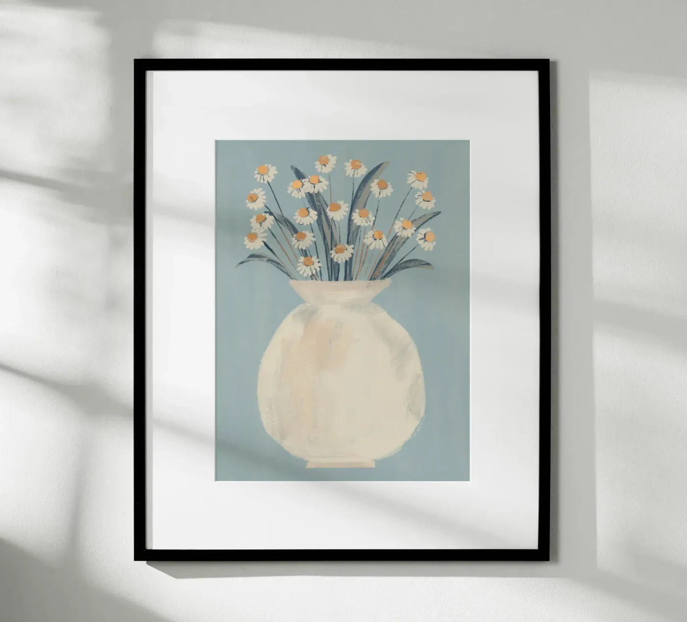 Margherite bianche poster da ThingDesign