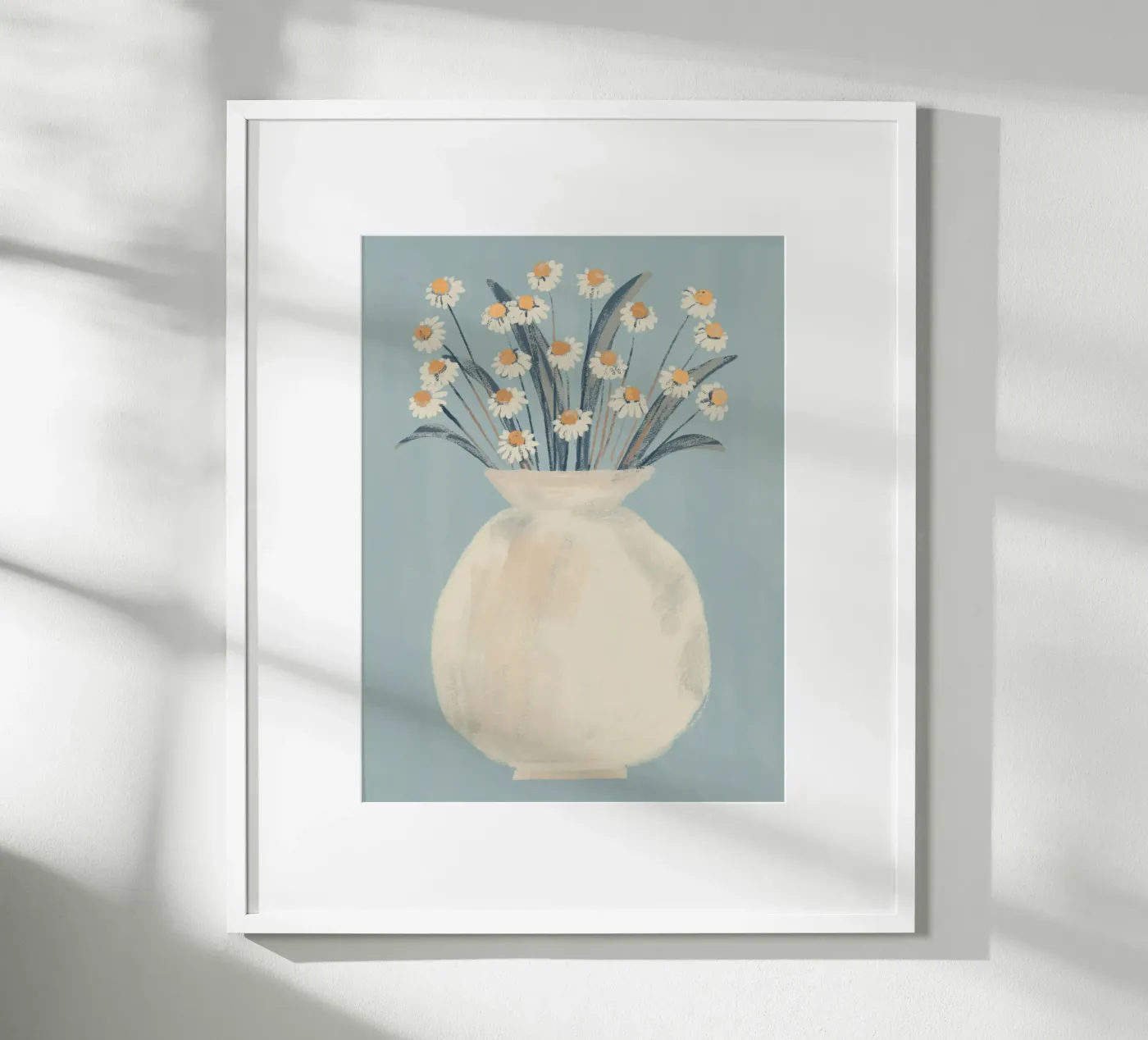 Margherite bianche poster da ThingDesign