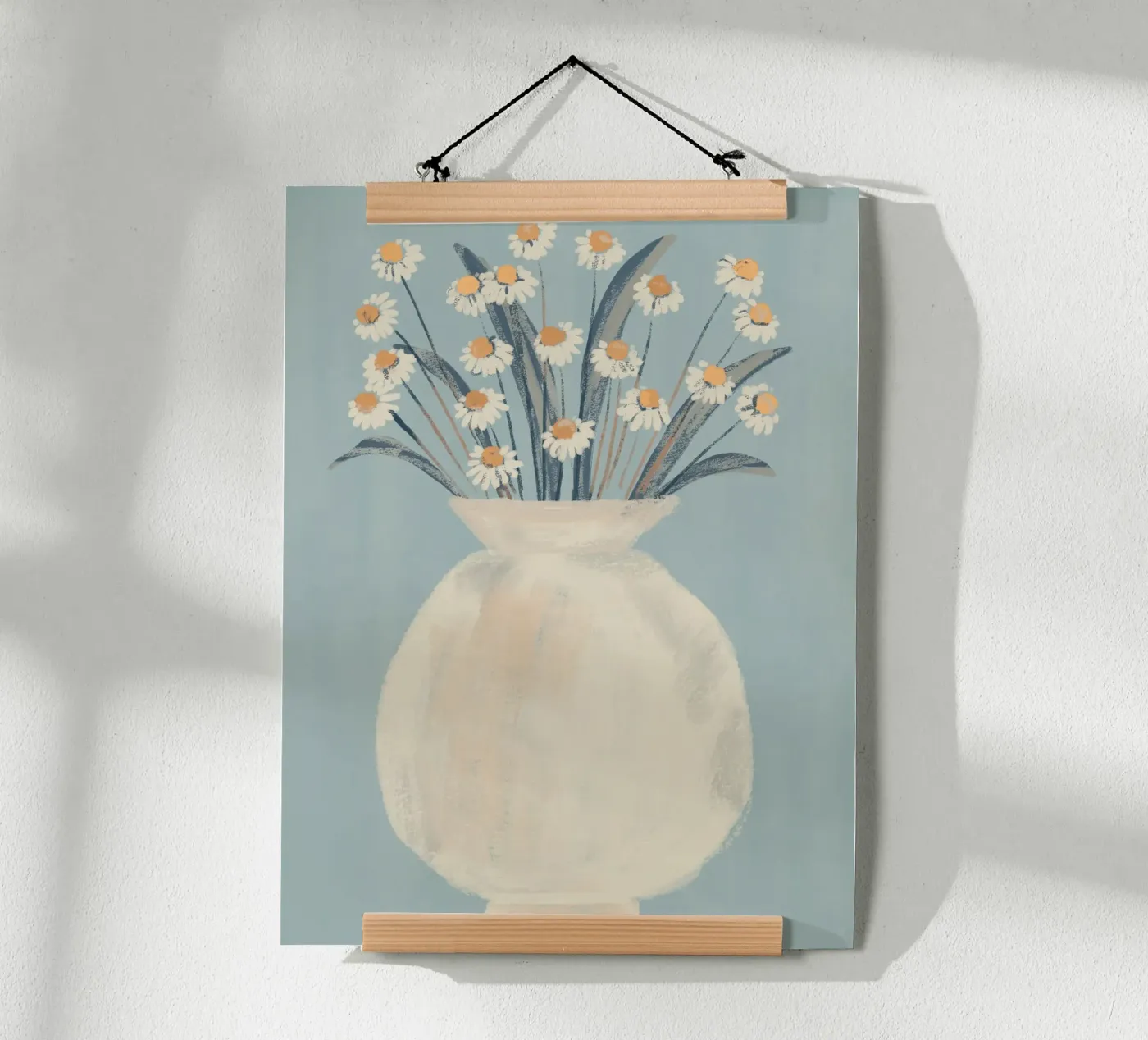 Margherite bianche poster da ThingDesign