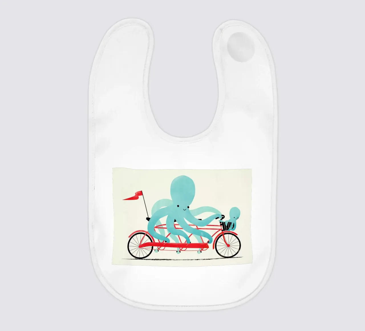 My Red Bike bavaglino da Jay Fleck