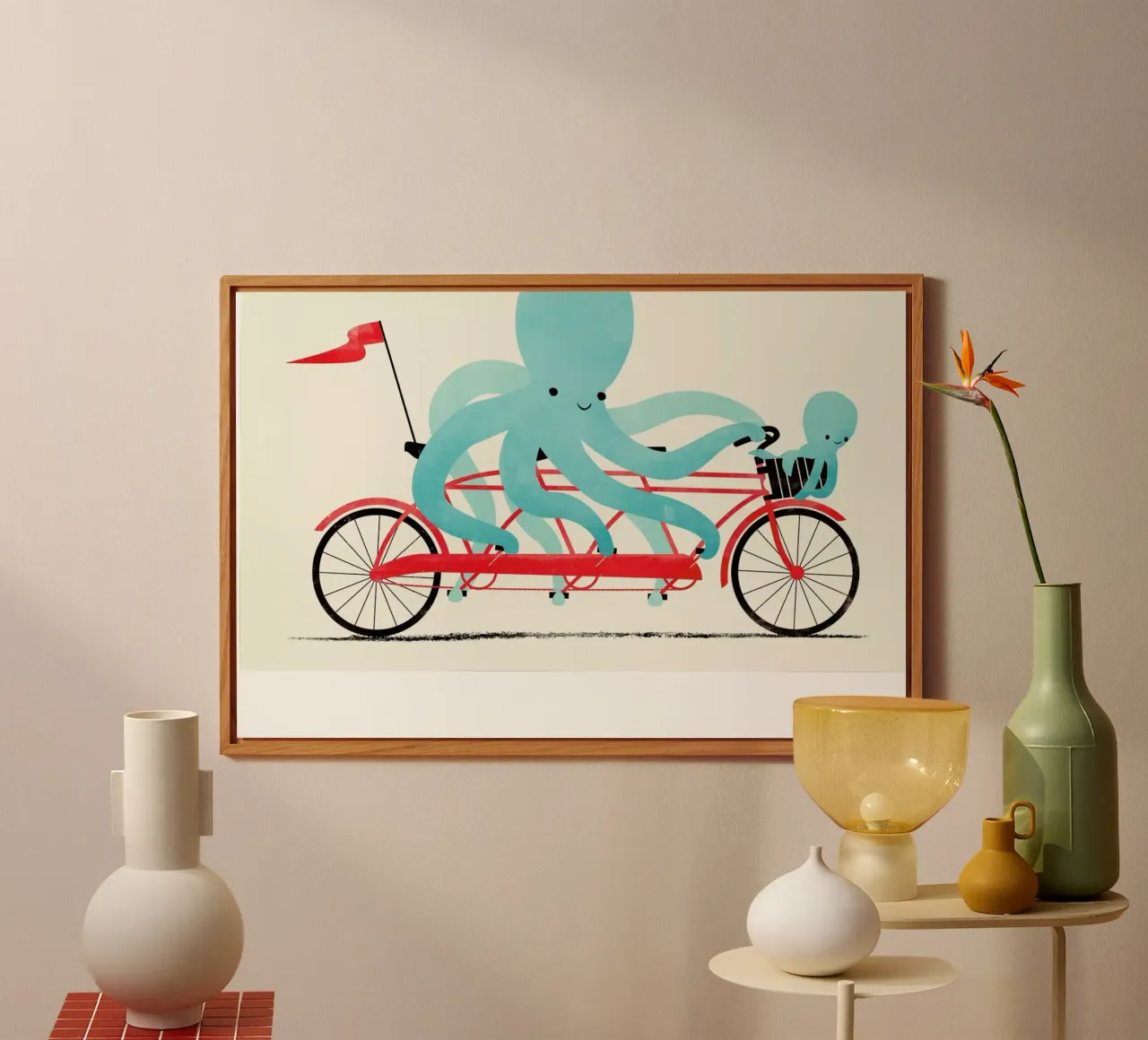 My Red Bike Forex-Platte von Jay Fleck