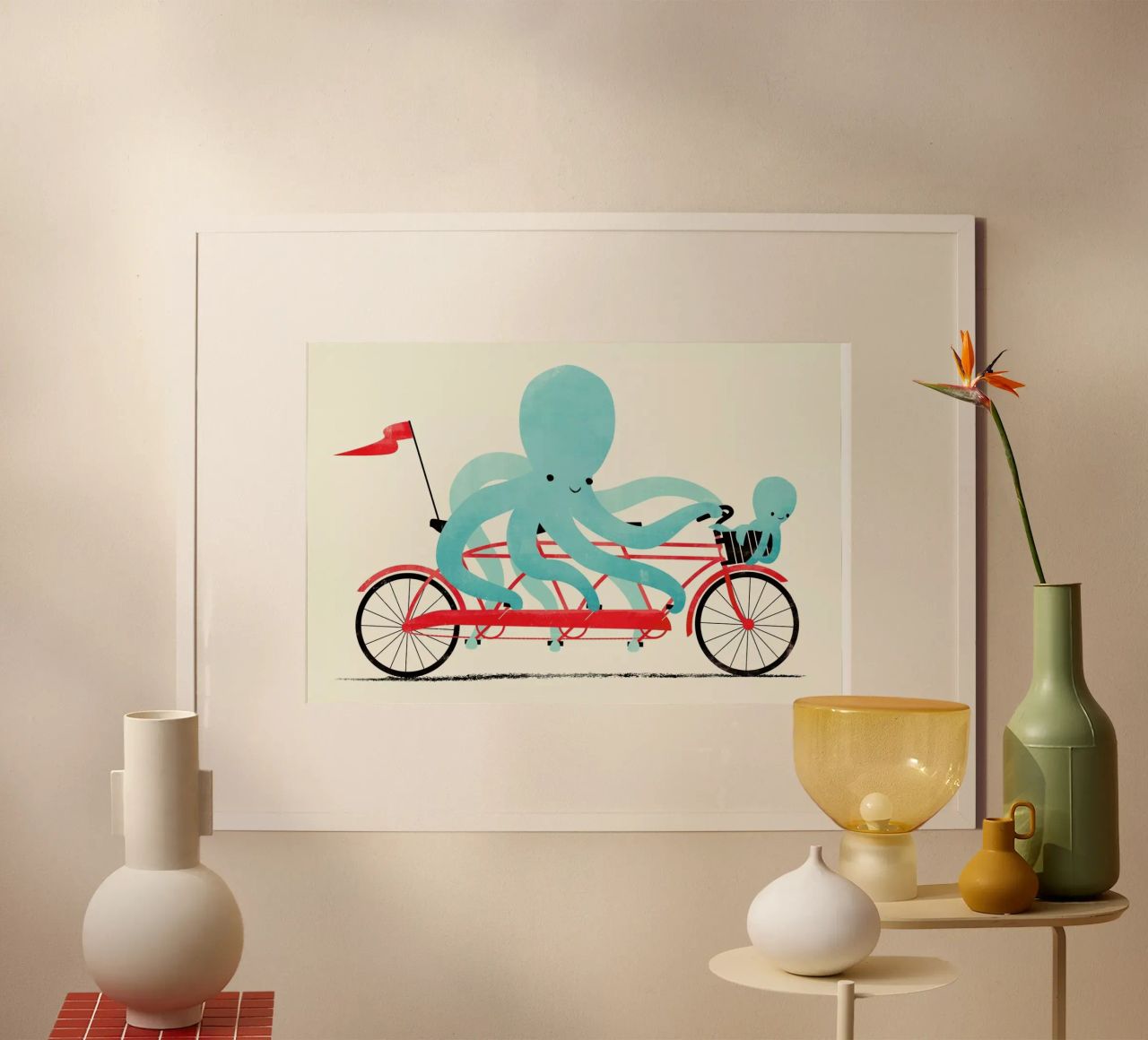 My Red Bike poster de Jay Fleck