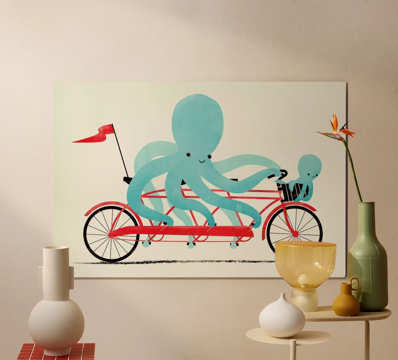 My Red Bike poster de Jay Fleck