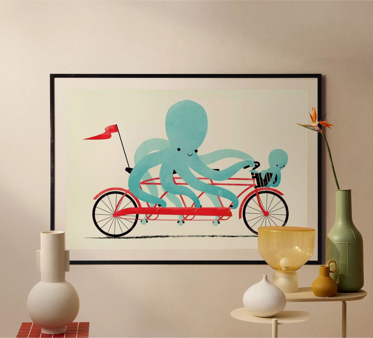 My Red Bike poster de Jay Fleck